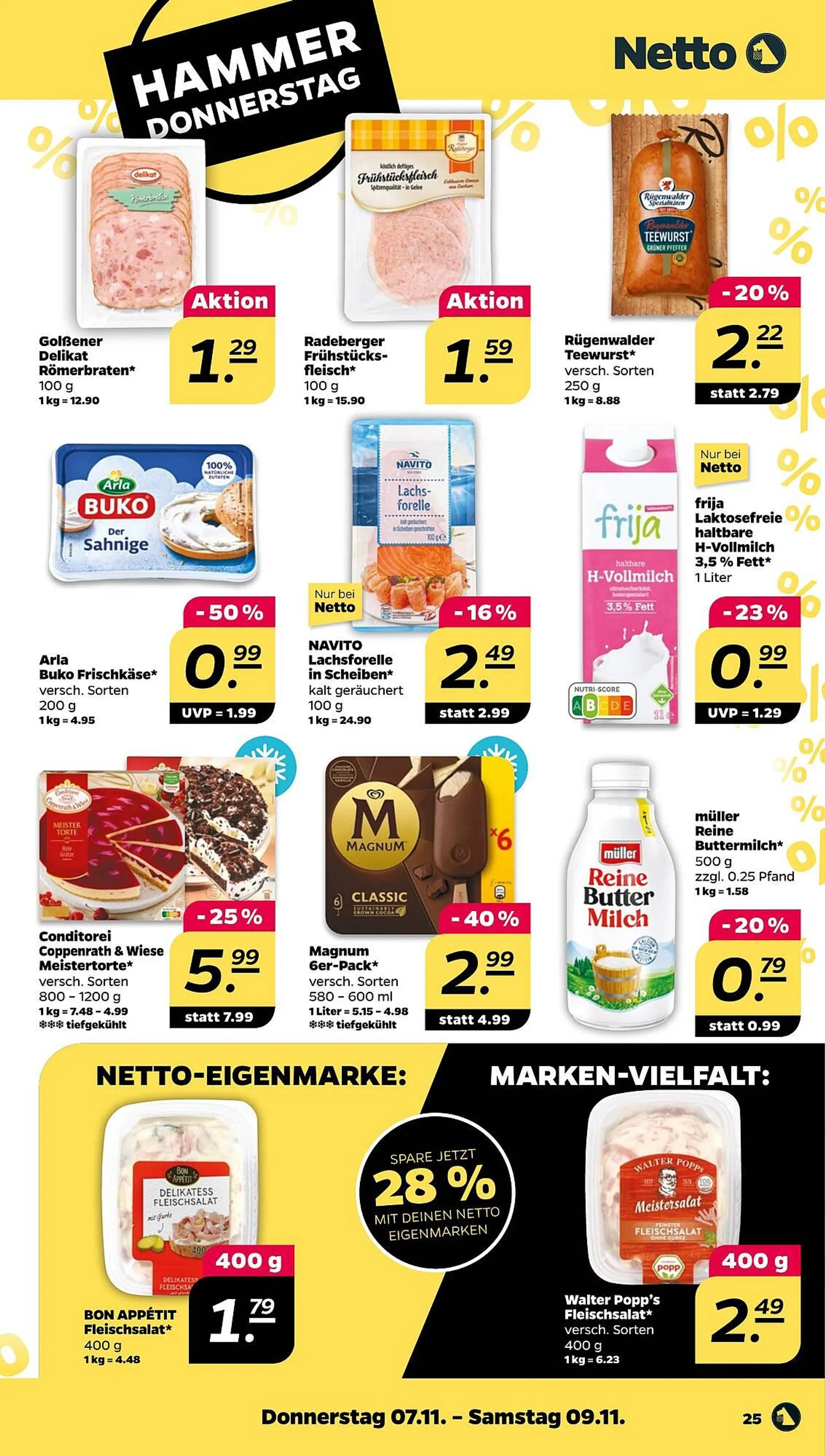 NETTO Prospekt von 4. November bis 9. November 2024 - Prospekt seite 25