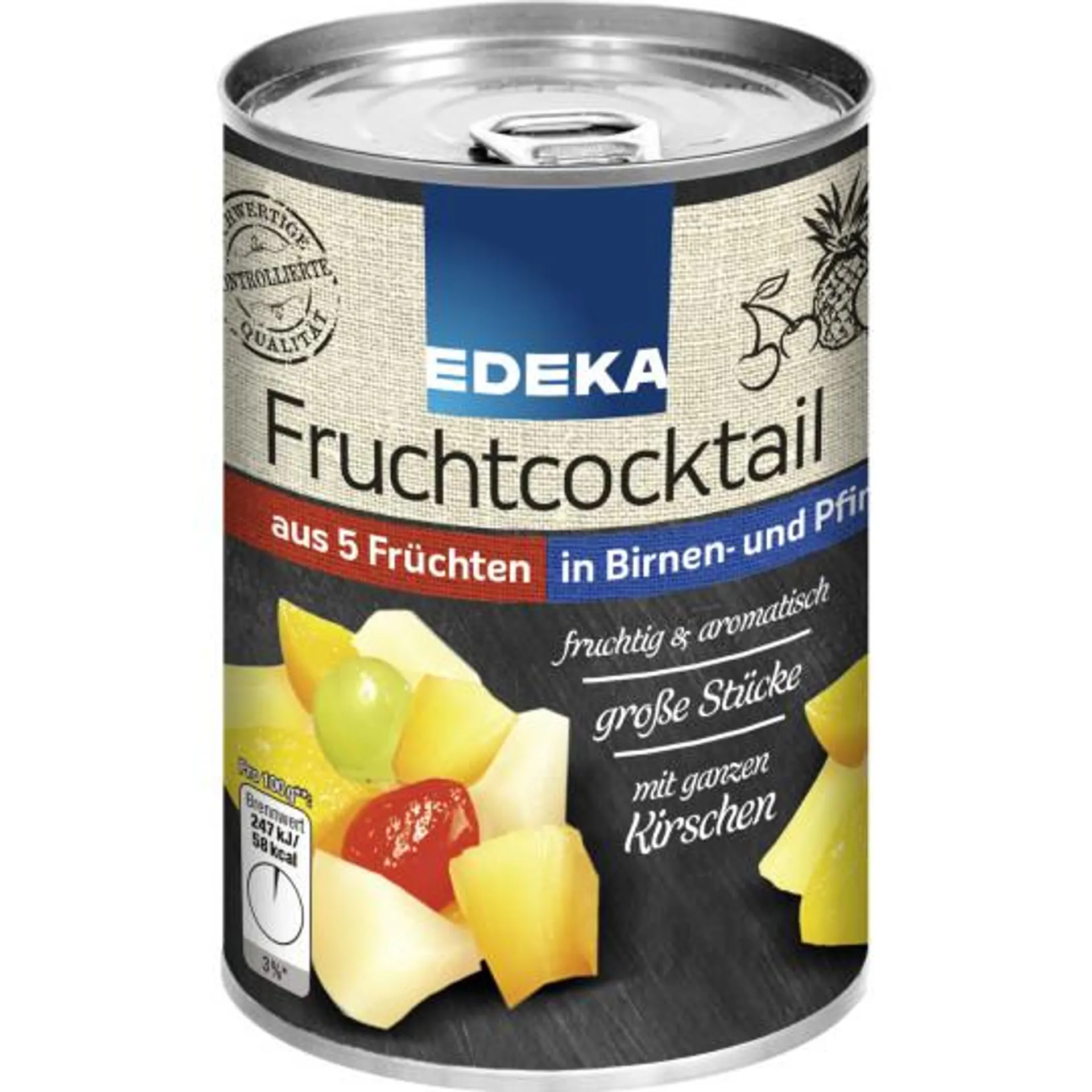 EDEKA 5-Fruchtcocktail 410G