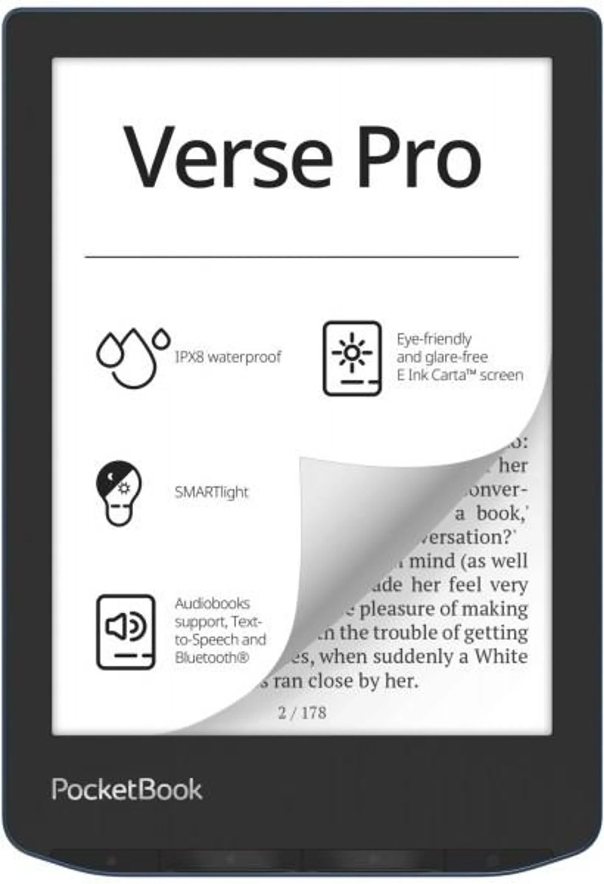 PocketBook Verse Pro E-Book Reader azure