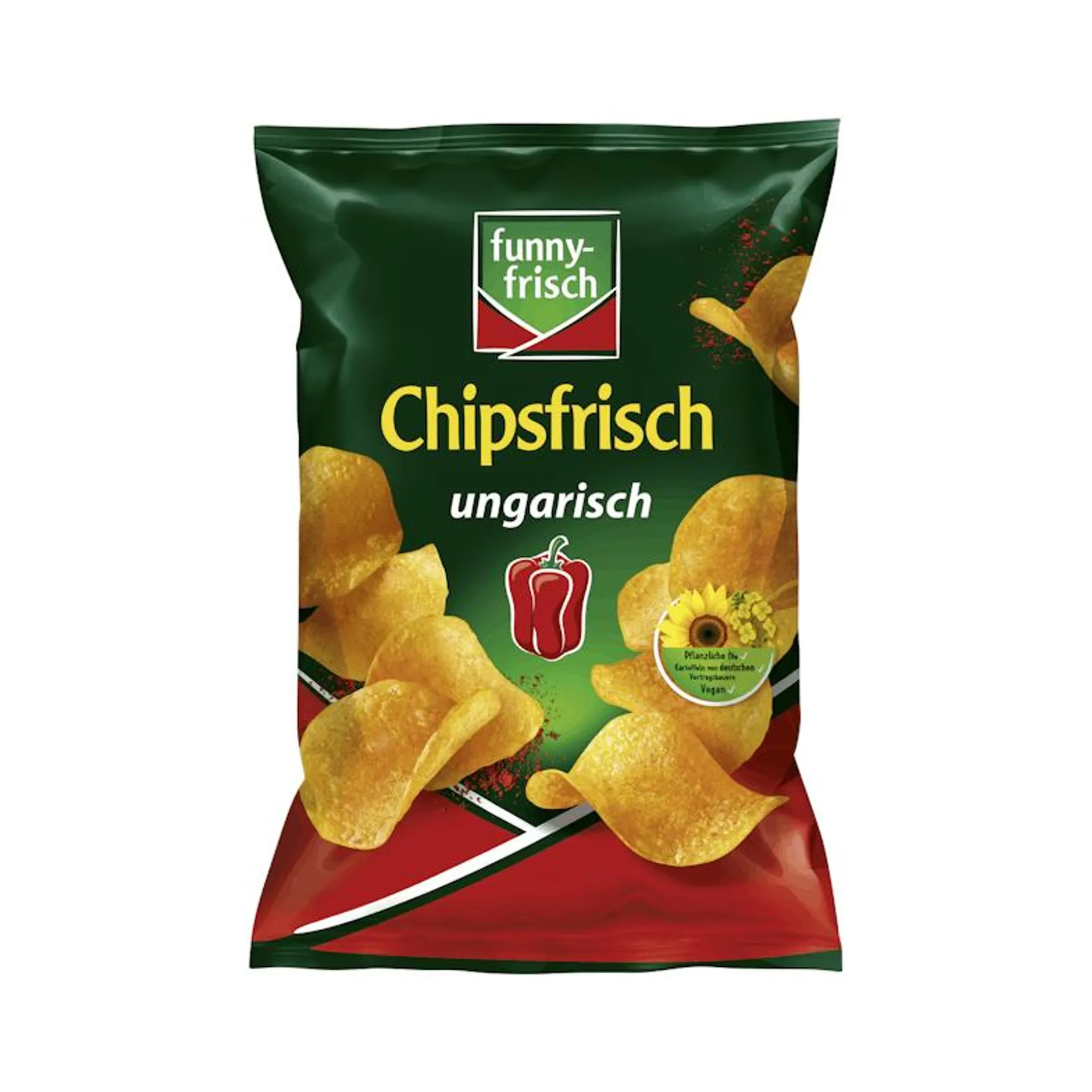 Funny-Frisch Chipsfrisch Ungarisch 12 Stück x 40 g (480 g)