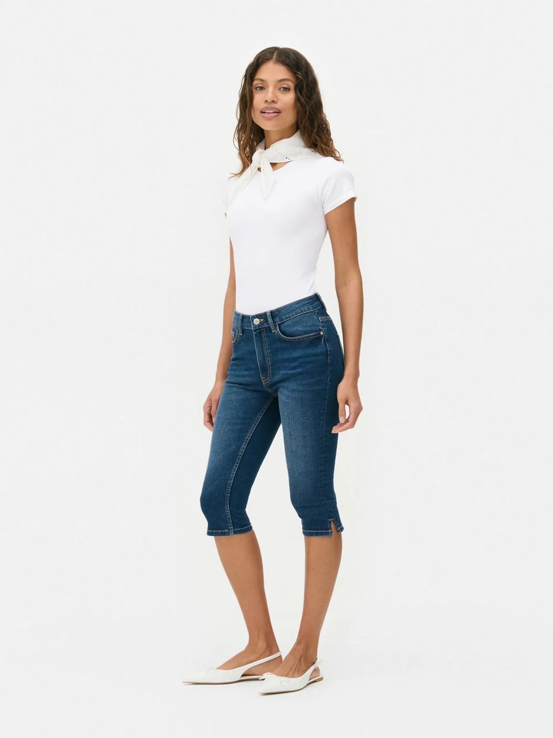Gerippter T-Shirt-Body