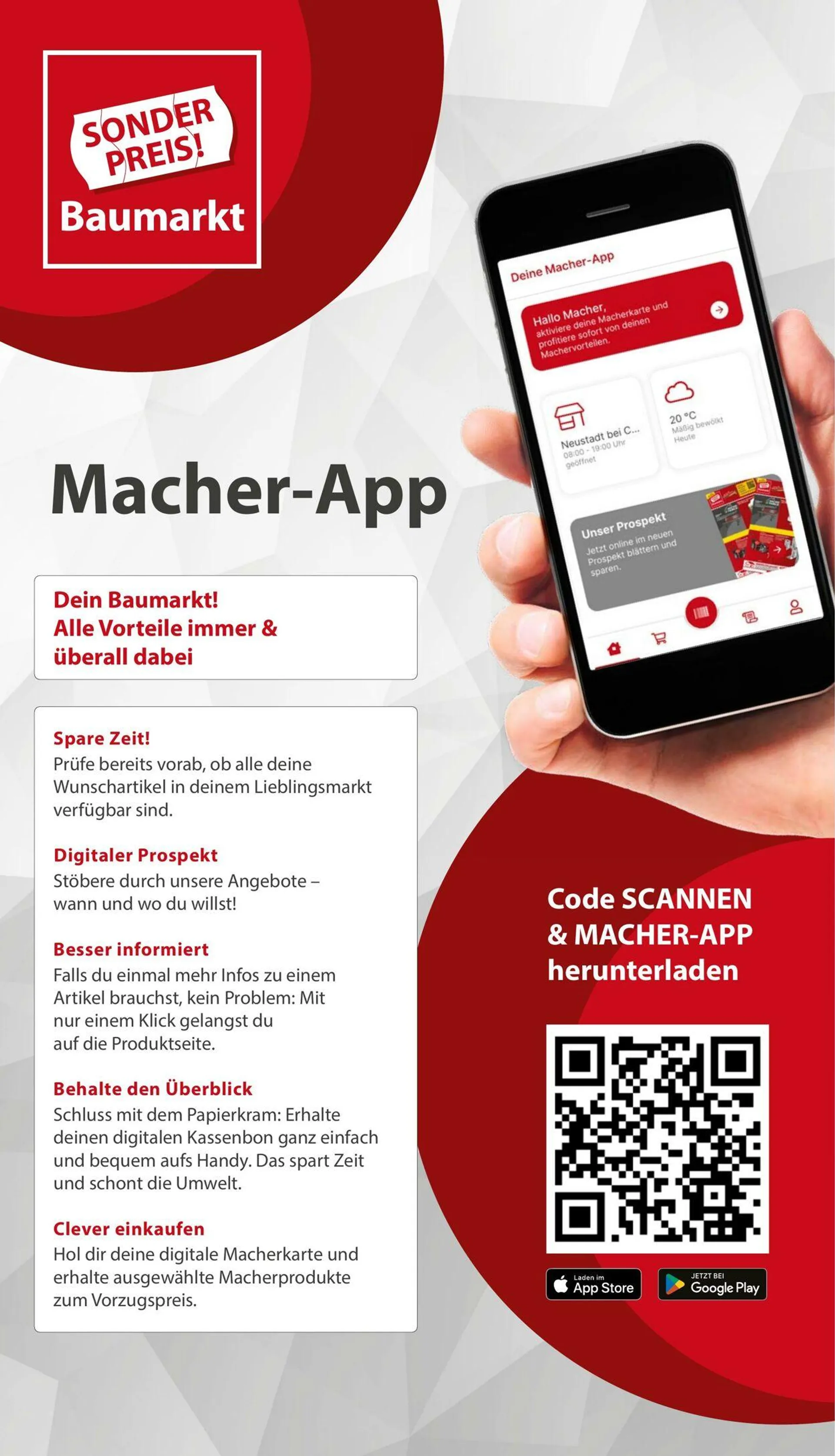 Sonderpreis Baumarkt Aktueller Prospekt von 3. Mai bis 17. Mai 2025 - Prospekt seite 21