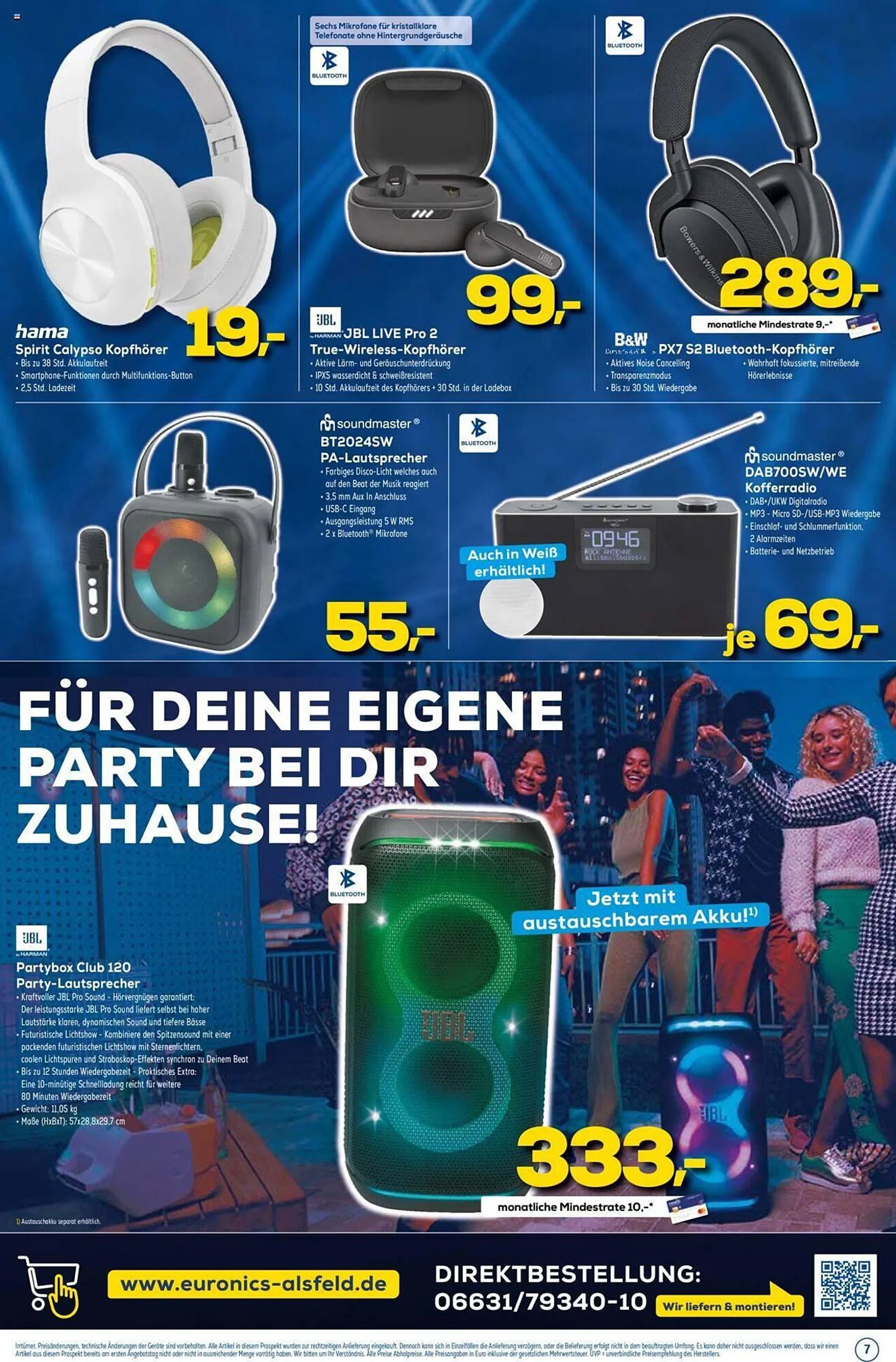 Euronics Prospekt von 28. Oktober bis 3. November 2024 - Prospekt seite 7