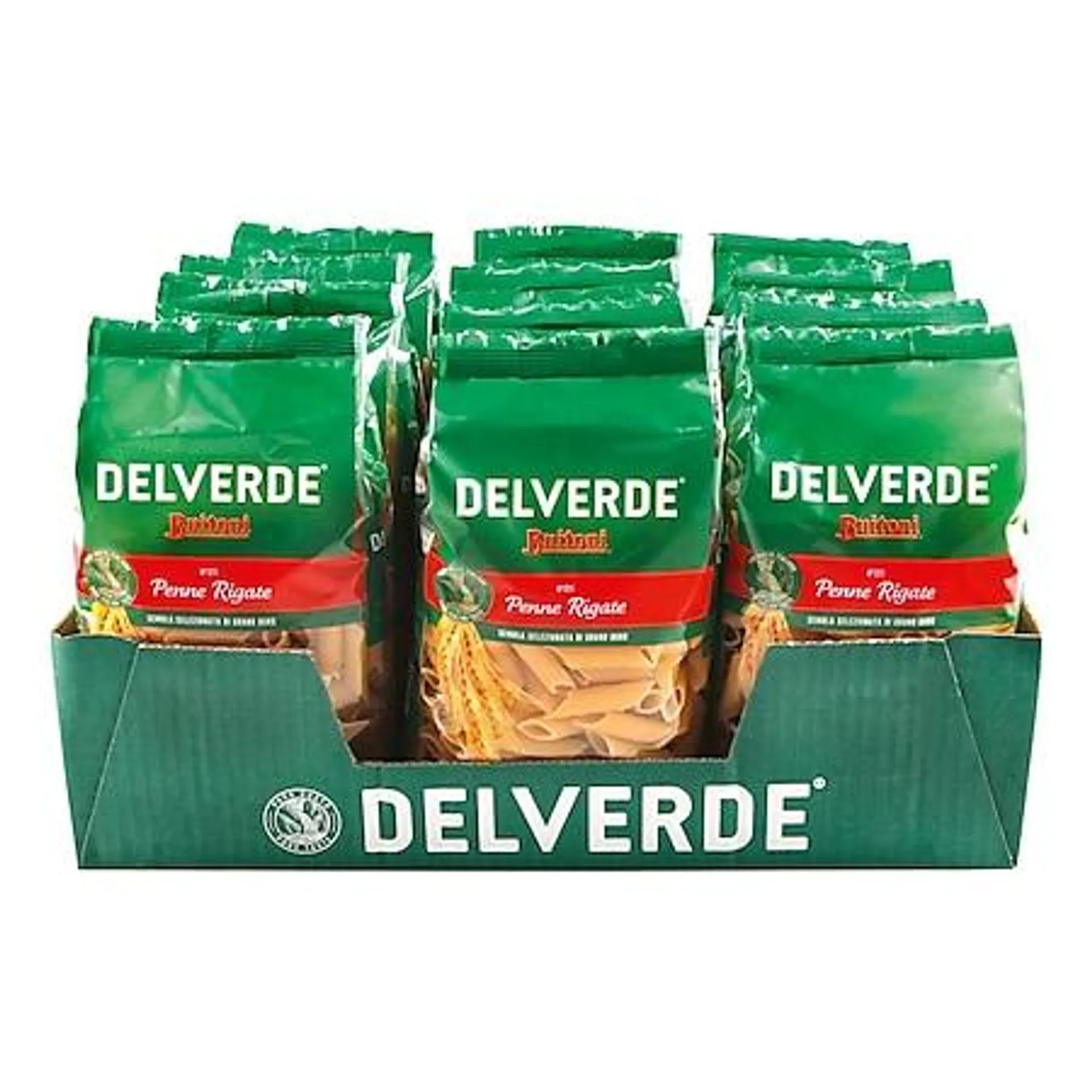 Delverde Penne Rigate 500 g, 12er Pack