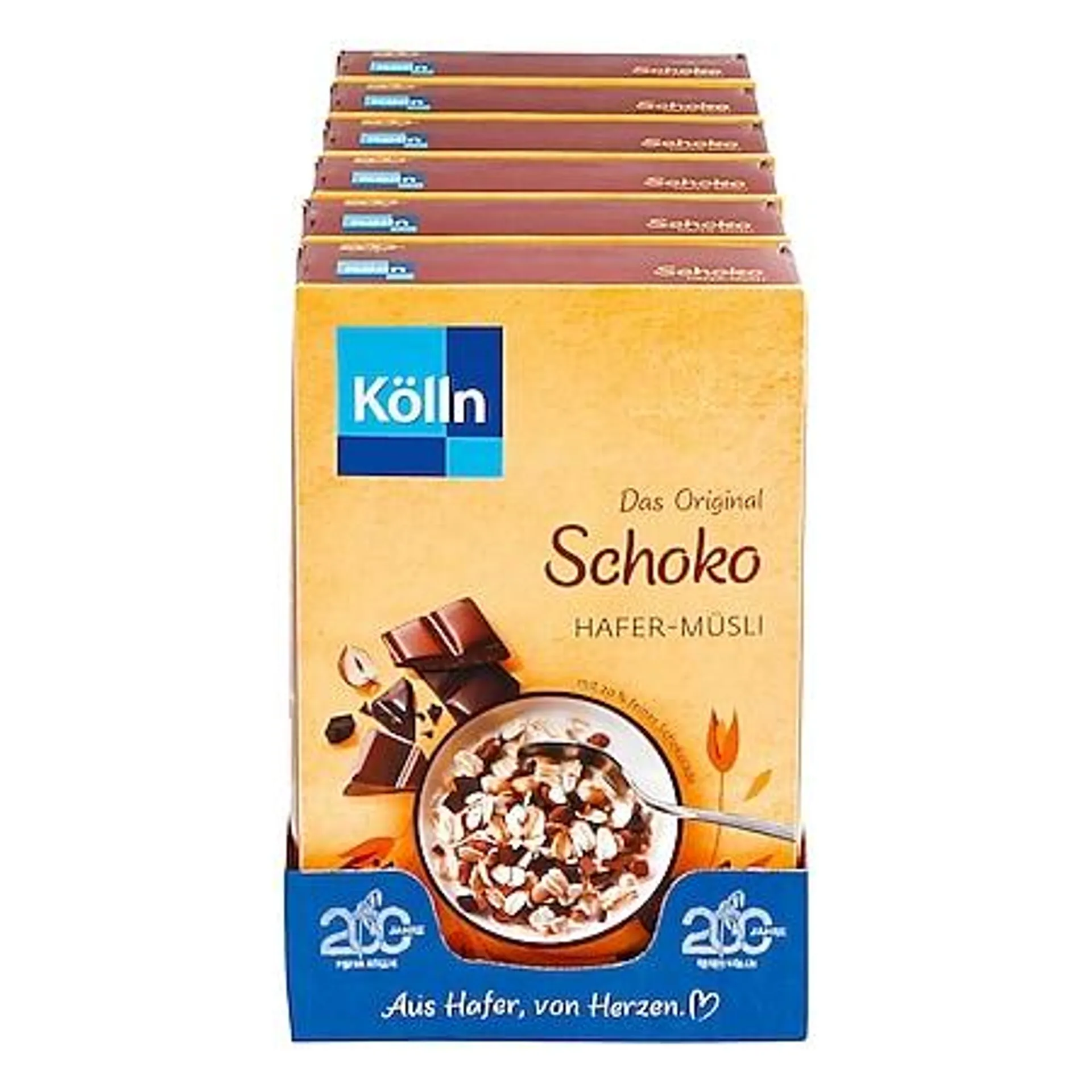 Kölln Schoko Müsli 600 g, 6er Pack