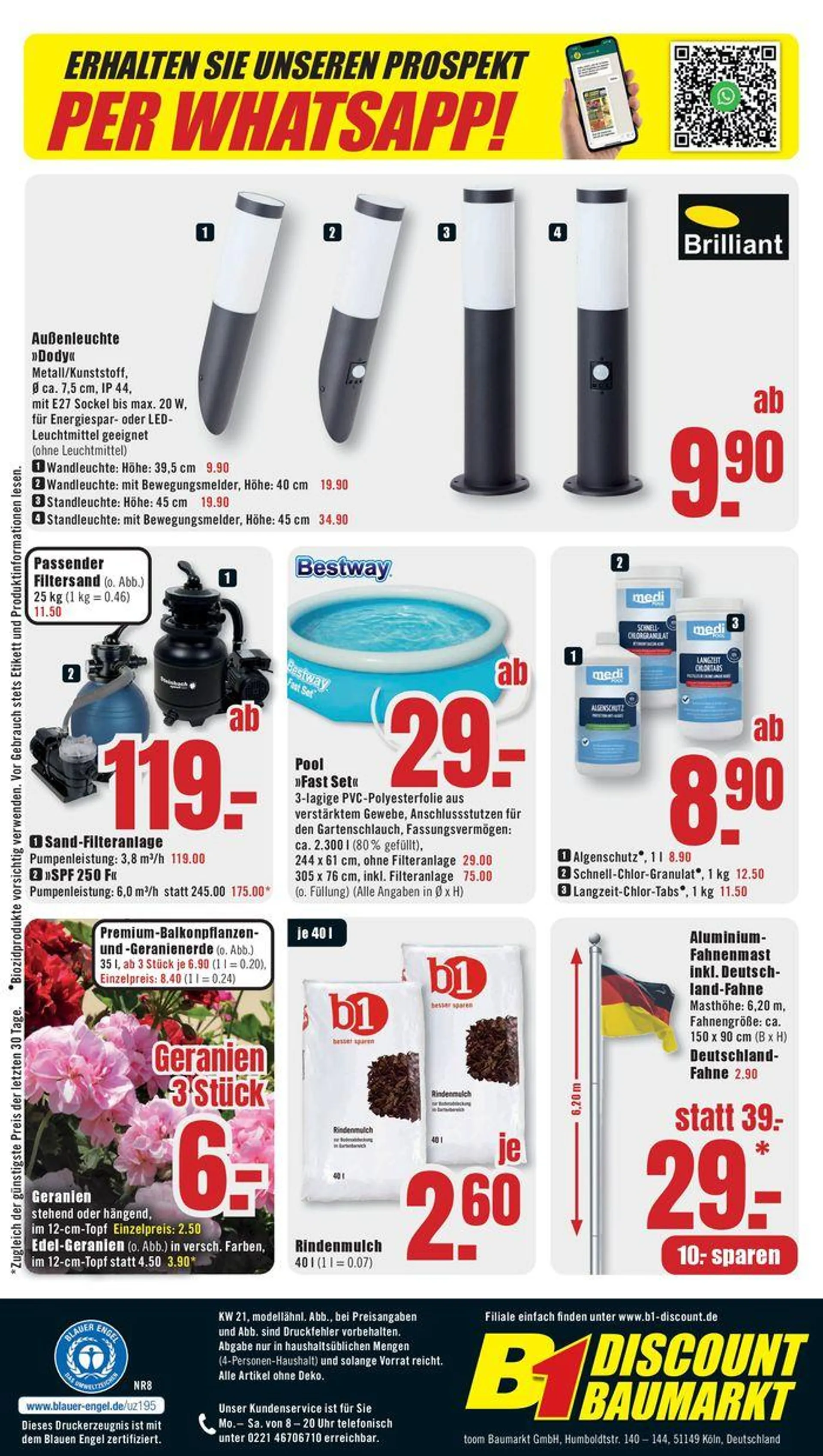 B1 Discount Baumarkt flugblatt - 8