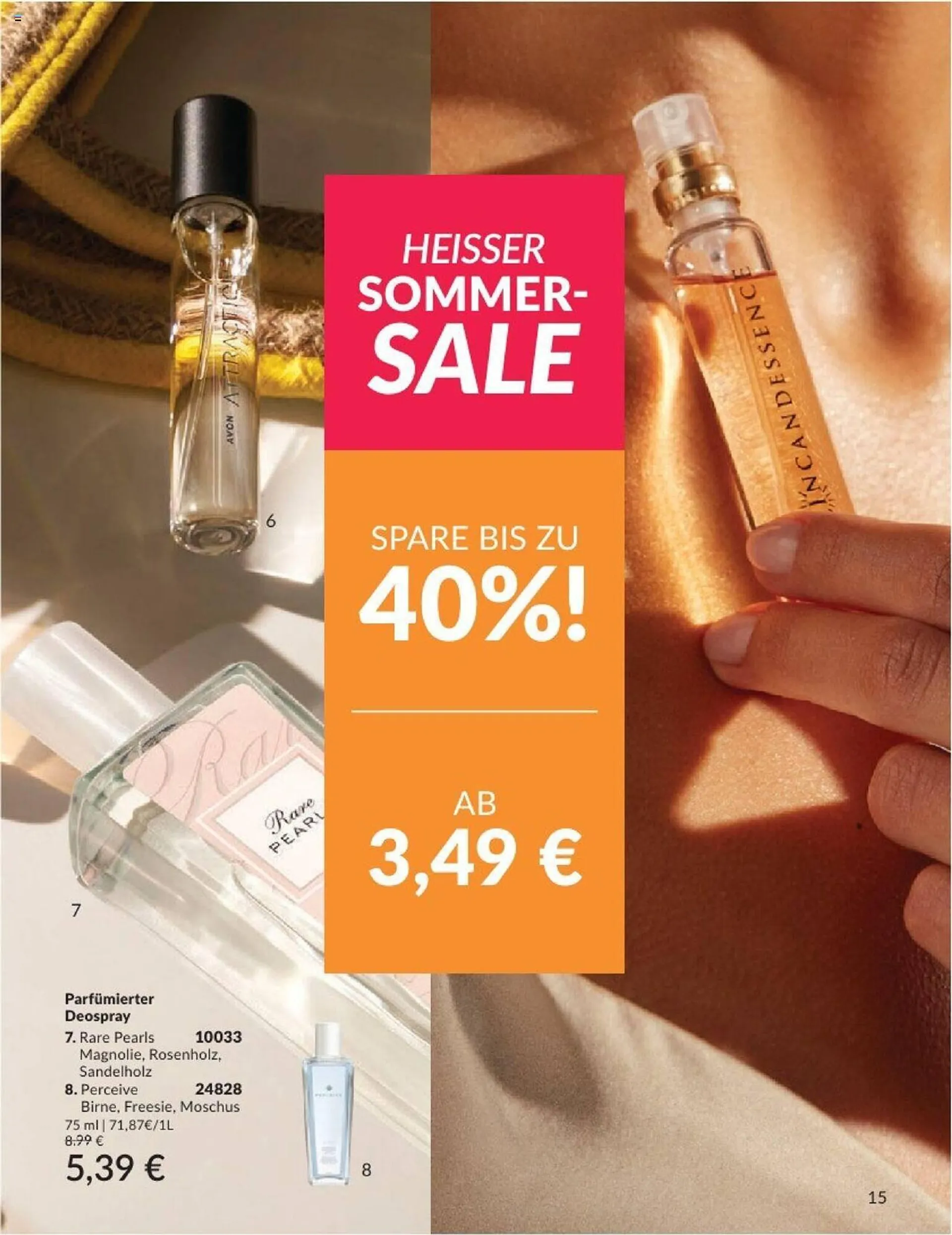 Avon Prospekt von 1. Juli bis 31. Juli 2024 - Prospekt seite 15