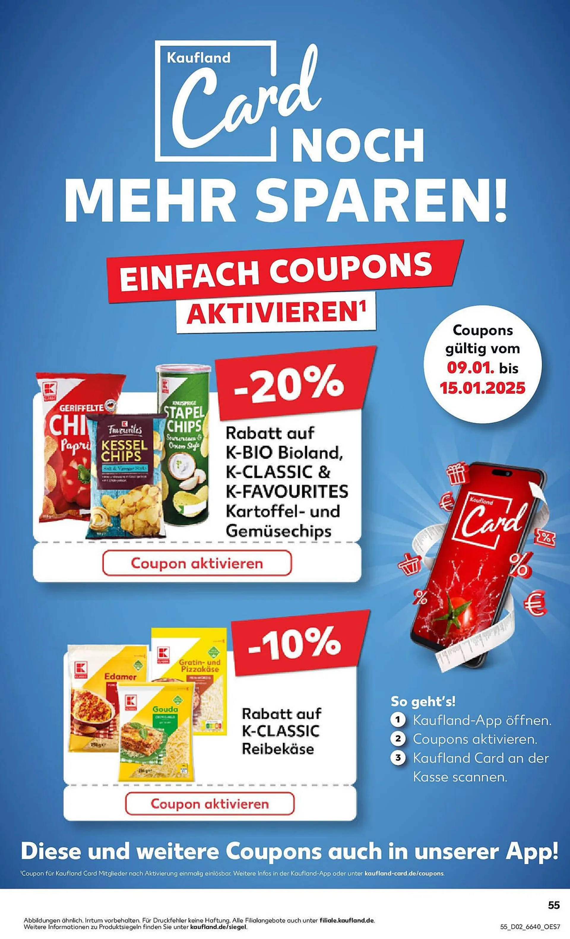 Kaufland Prospekt von 9. Januar bis 15. Januar 2025 - Prospekt seite 55