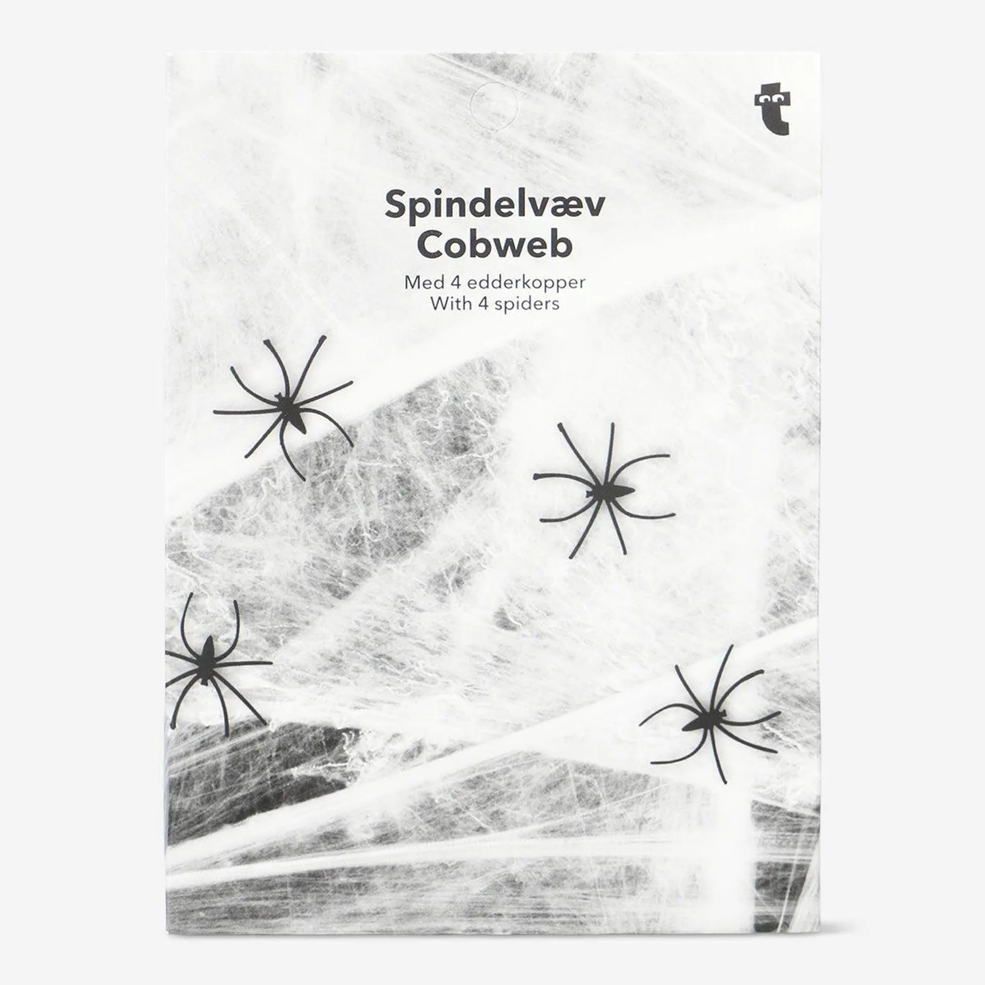 Cobweb with Spiders - 4 pcs