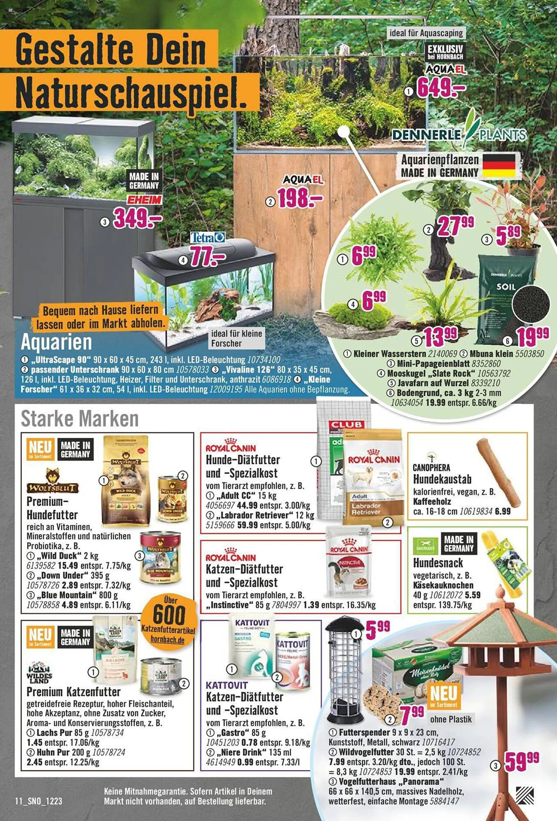 Hornbach Prospekt von 1. Dezember bis 31. Dezember 2023 - Prospekt seite 11