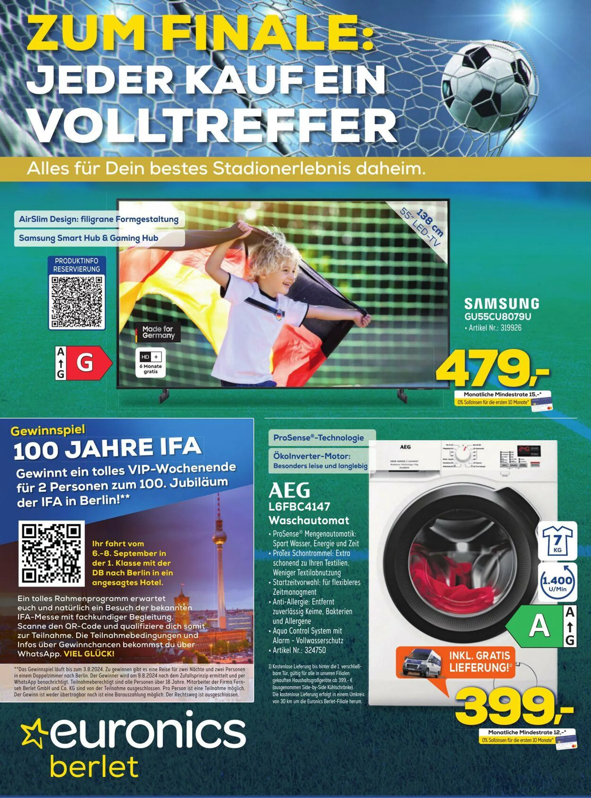 Berlet Aktueller Prospekt von 20. September bis 4. Oktober 2025 - Prospekt seite 1