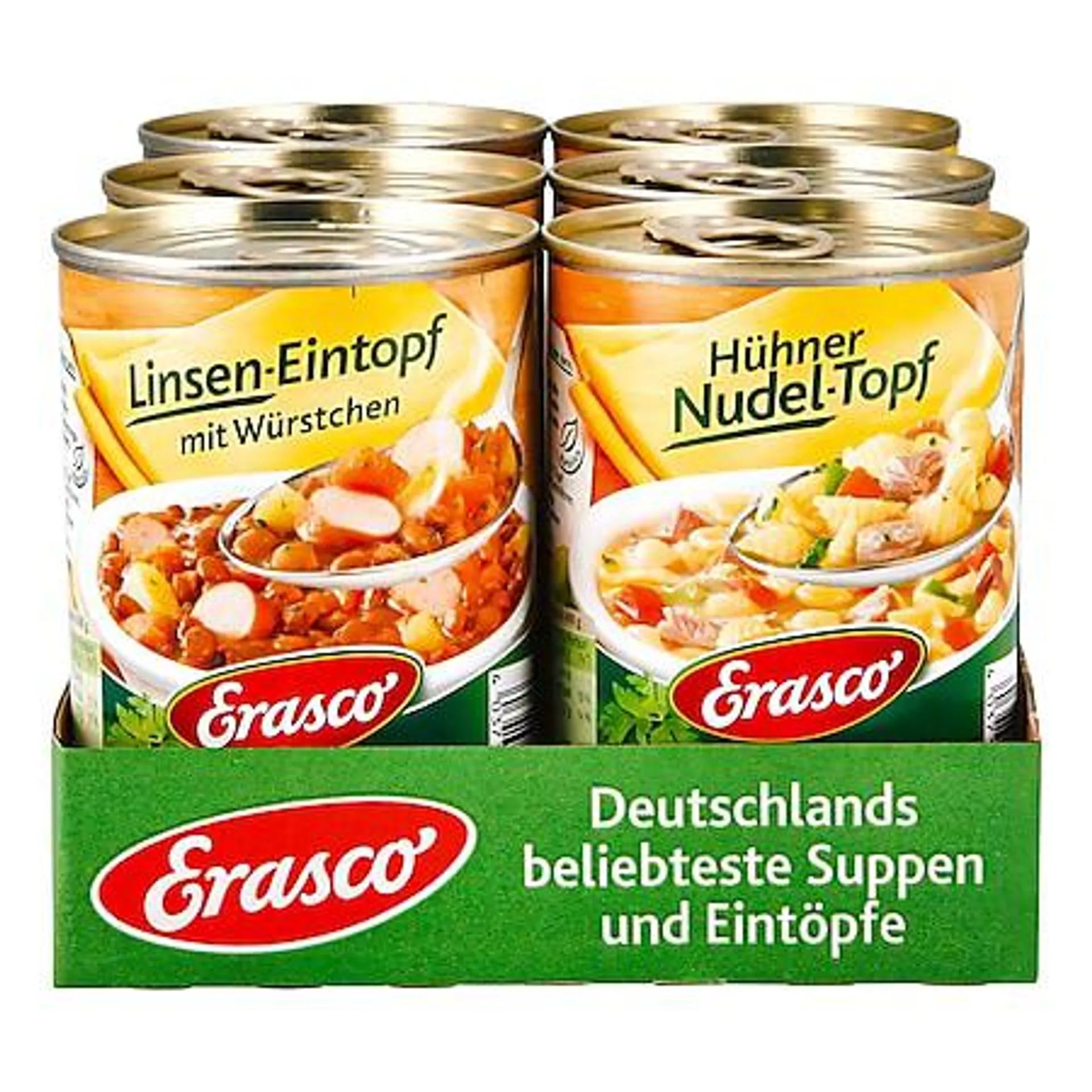 Erasco Eintöpfe 400 g, verschiedene Sorten, 6er Pack