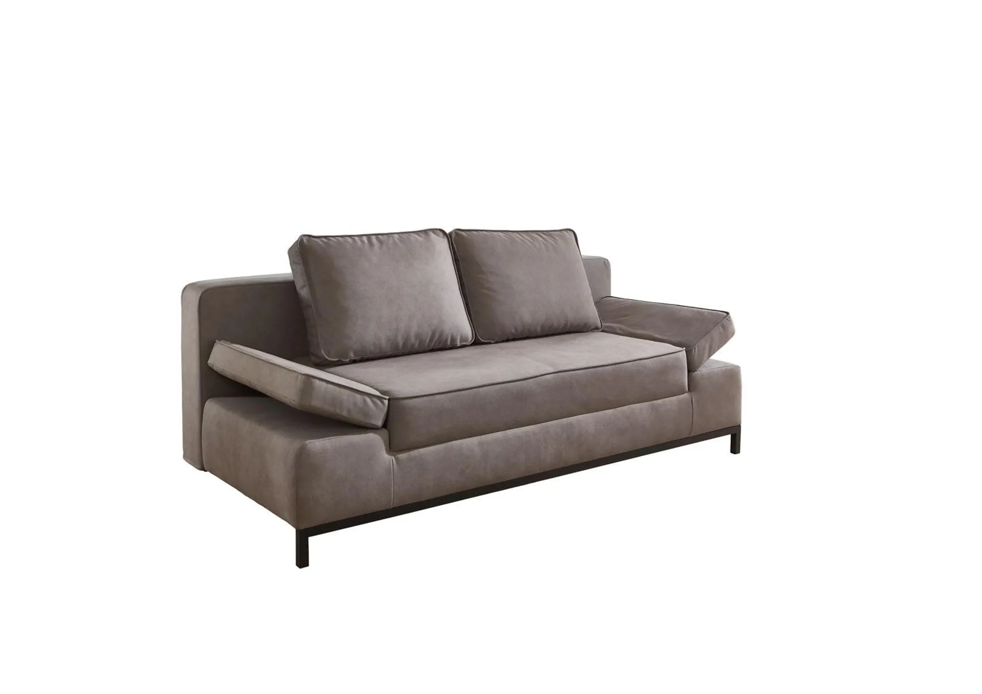 Schlafsofa Jarny 202x90x97 cm anthrazit