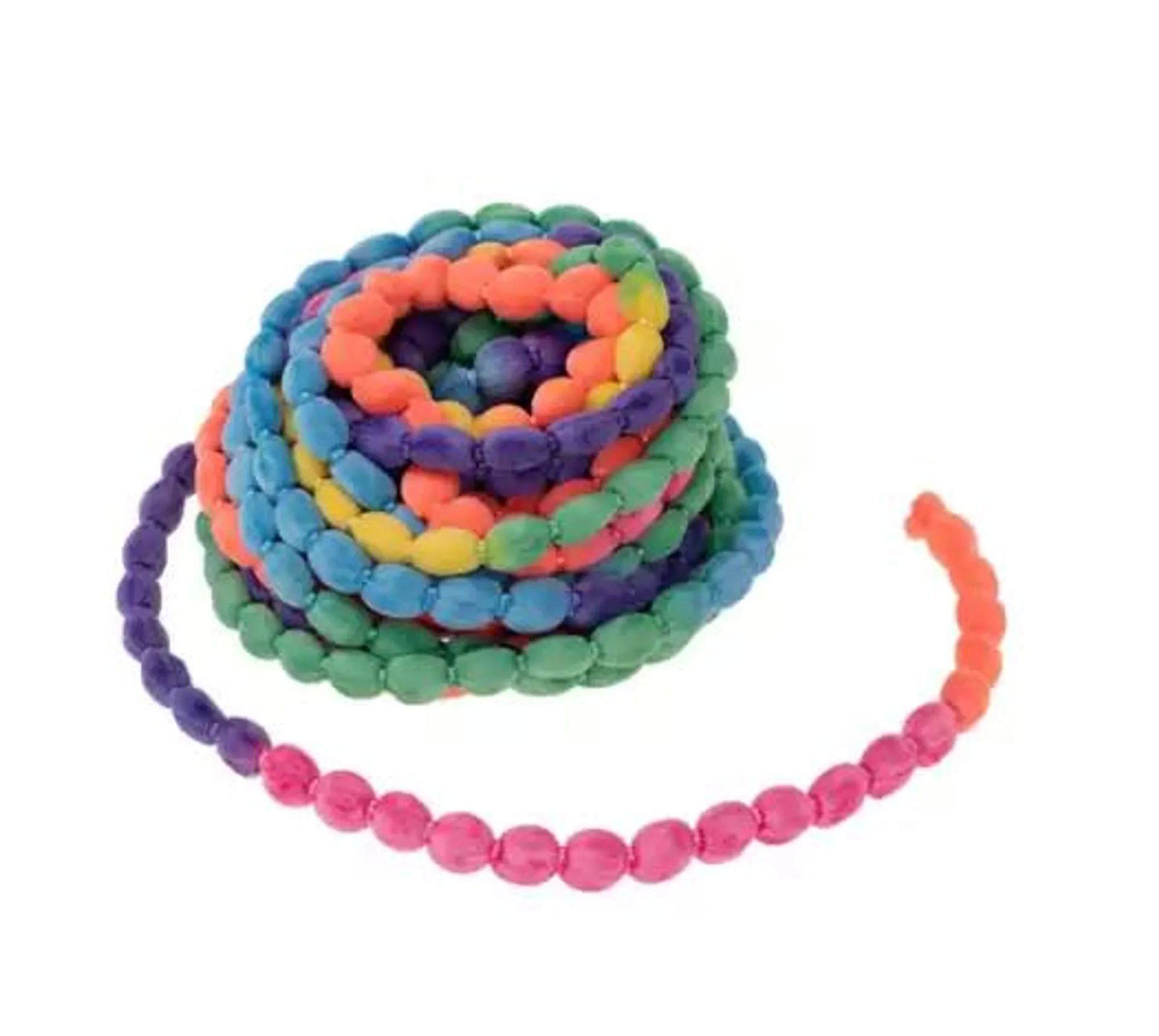 Pompon–Borte "Regenbogen", 5 m