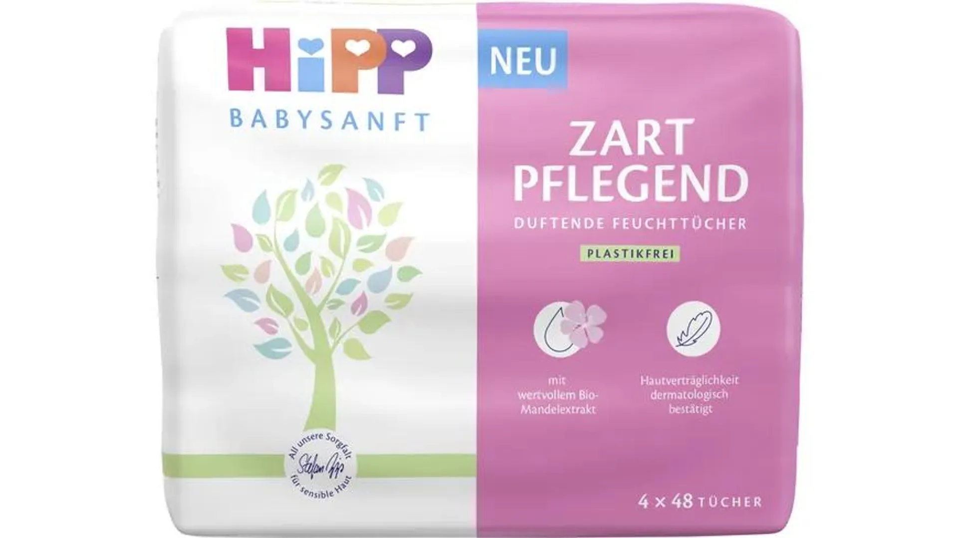 Hipp Zart Pflegend Duftende Feuchttücher