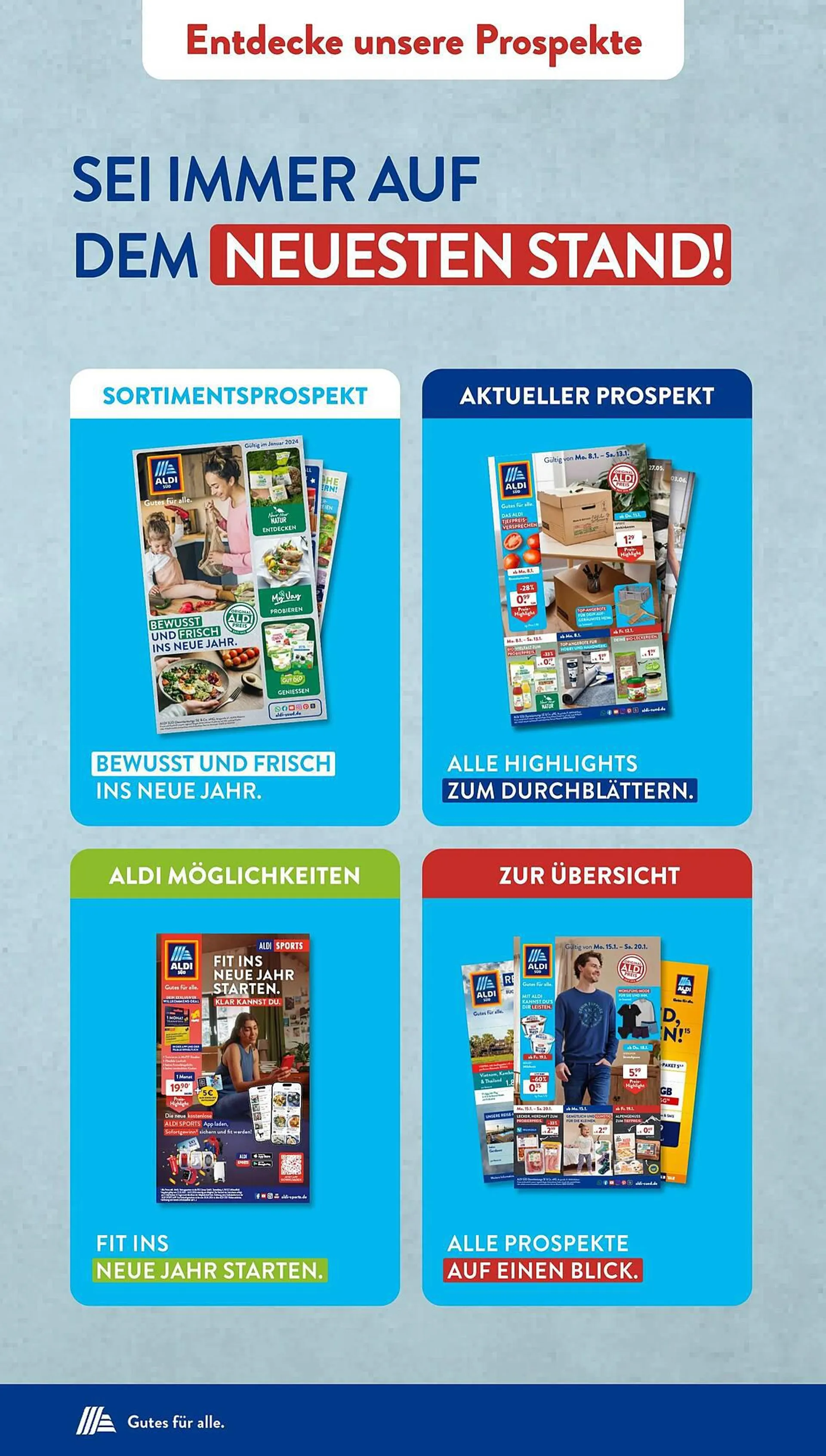 Aldi Süd Prospekt von 21. Januar bis 27. Januar 2024 - Prospekt seite 39