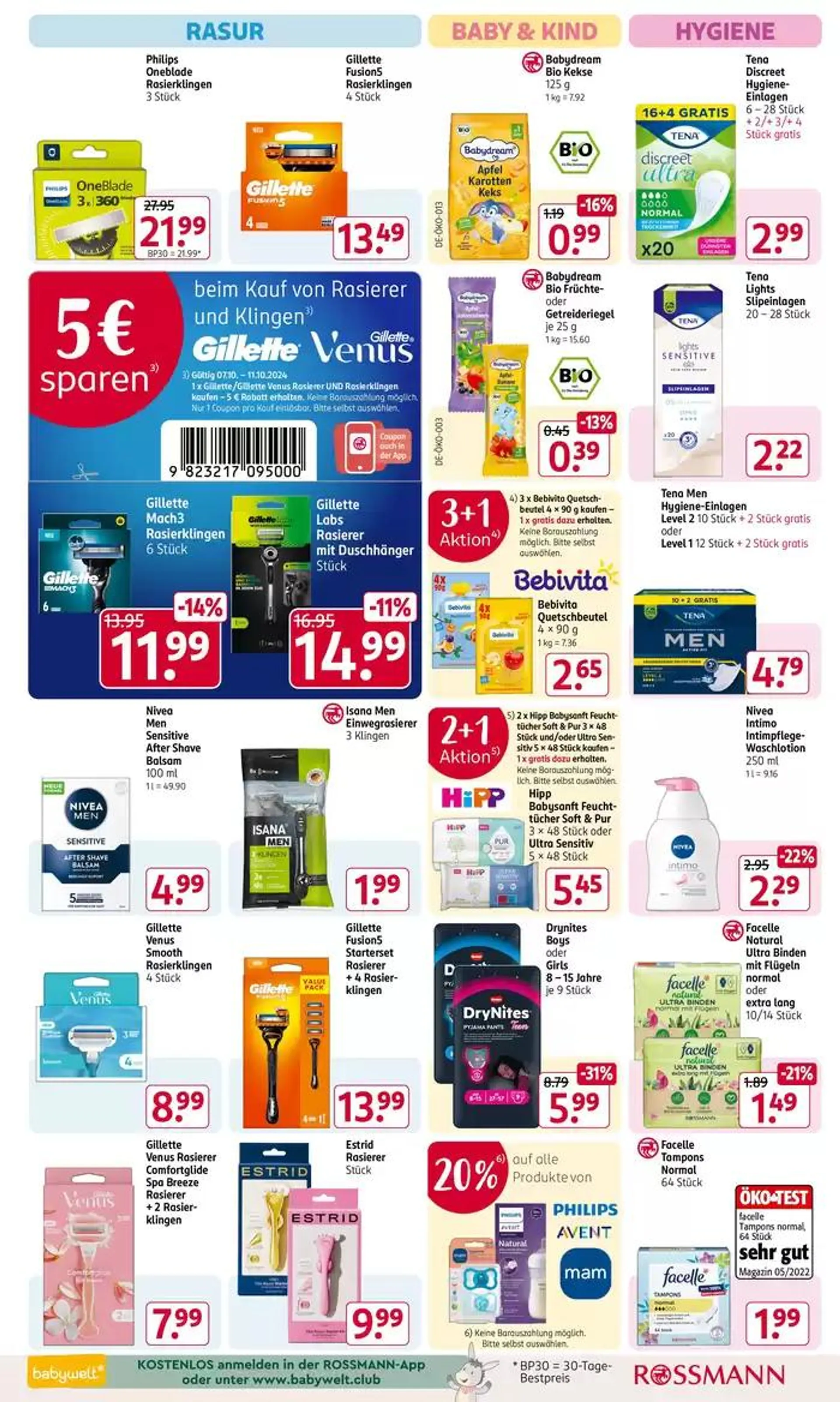 Rossmann katalog von 5. Oktober bis 11. Oktober 2024 - Prospekt seite 15