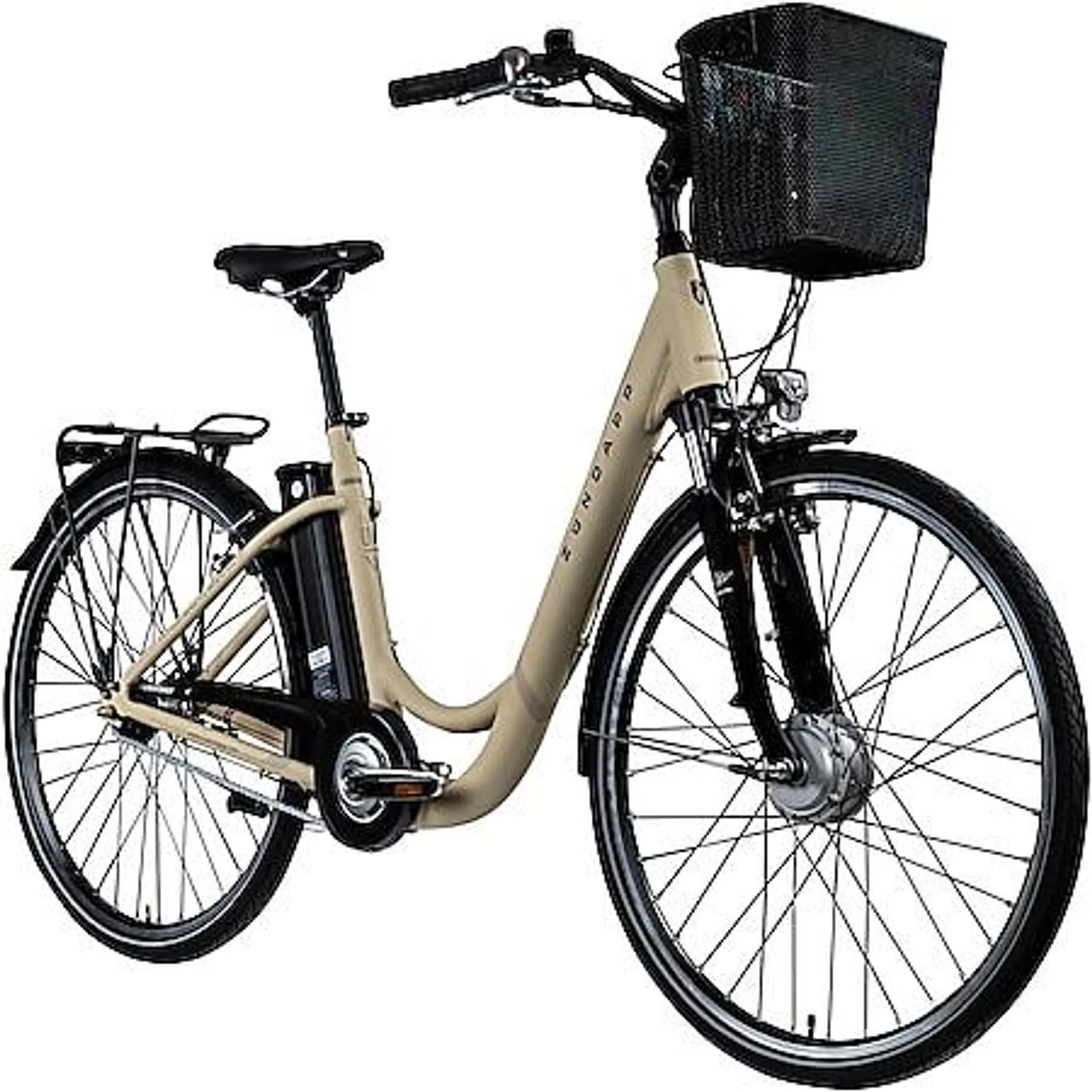 Zündapp Z517 E Bike Damenfahrrad 28 Zoll 155 - 190 cm mit 7 Gang Nabenschaltung und Rücktrittbremse