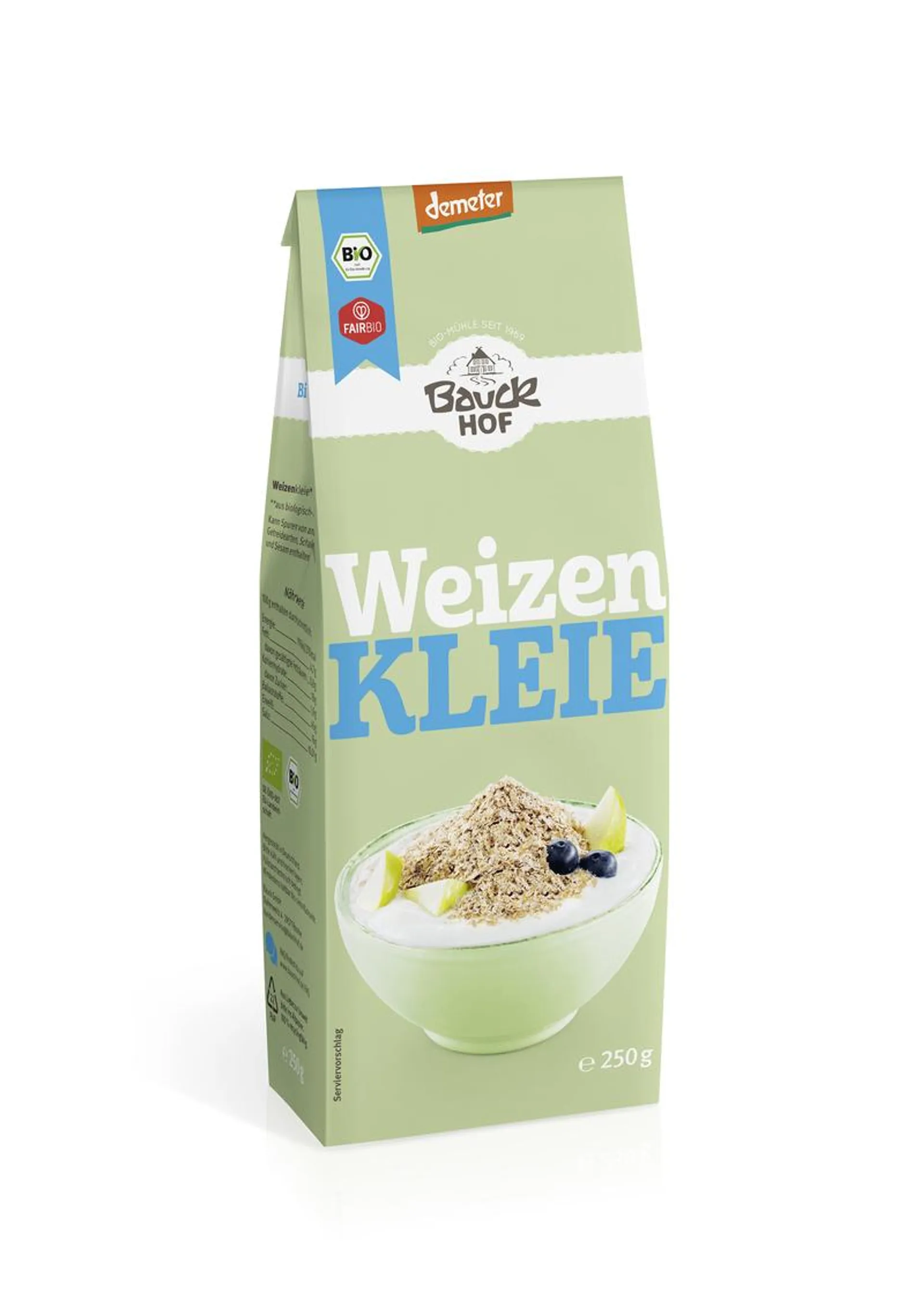 Bauckhof Weizenkleie 250g