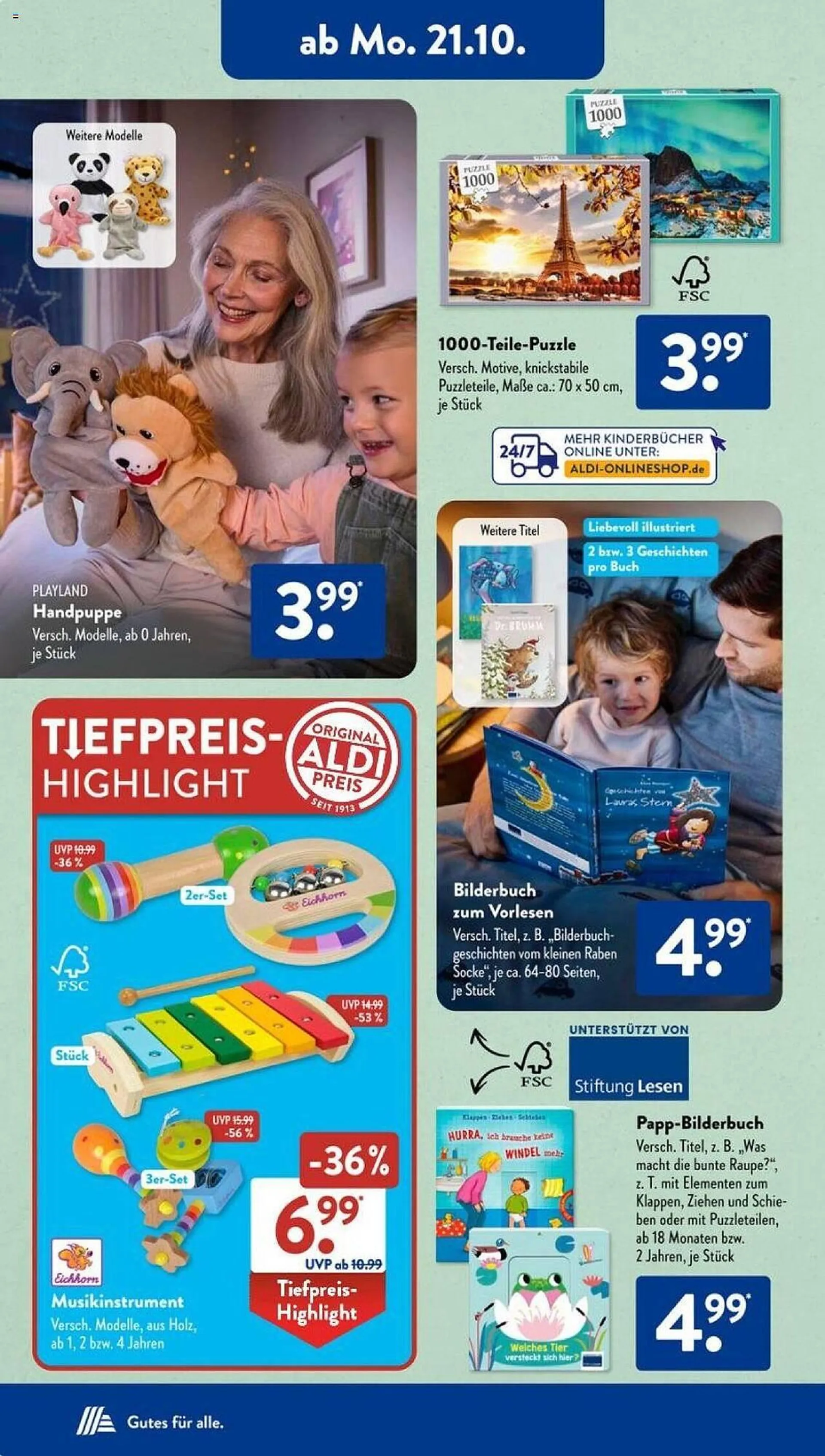 Aldi Süd Prospekt von 21. Oktober bis 26. Oktober 2024 - Prospekt seite 2