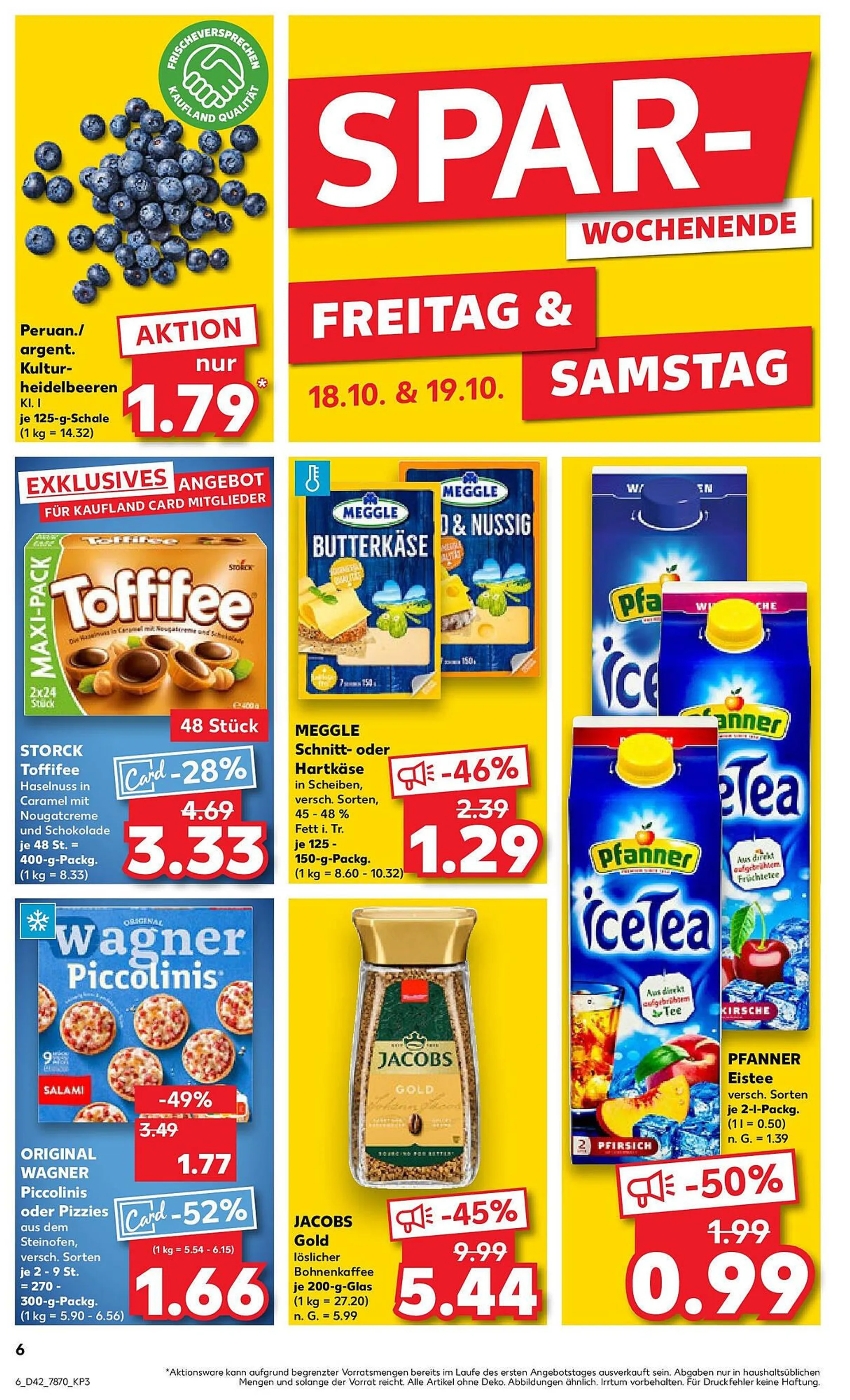 Kaufland Prospekt von 20. Oktober bis 23. Oktober 2024 - Prospekt seite 19