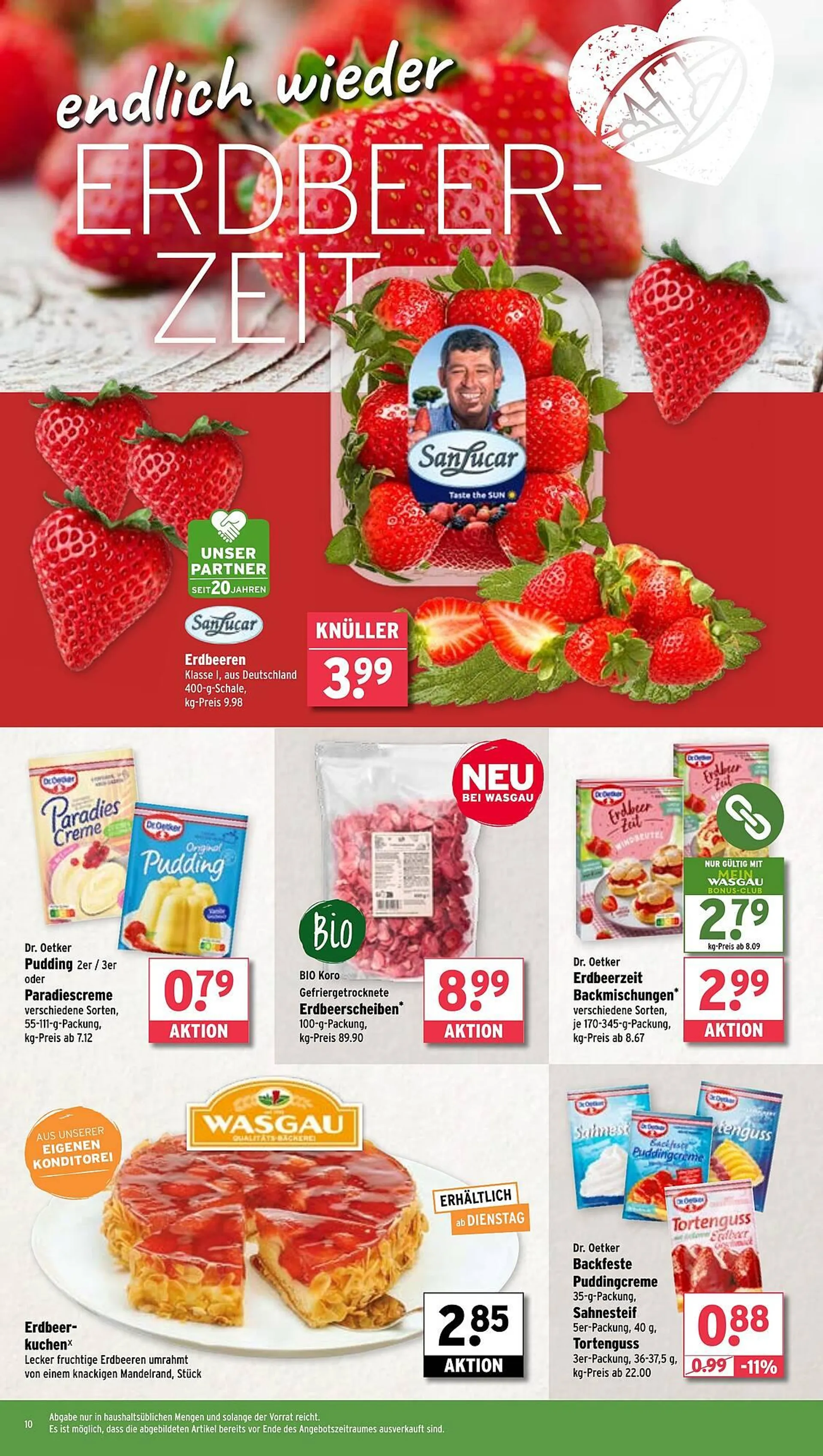 Wasgau Prospekt von 19. Mai bis 26. Mai 2025 - Prospekt seite 10