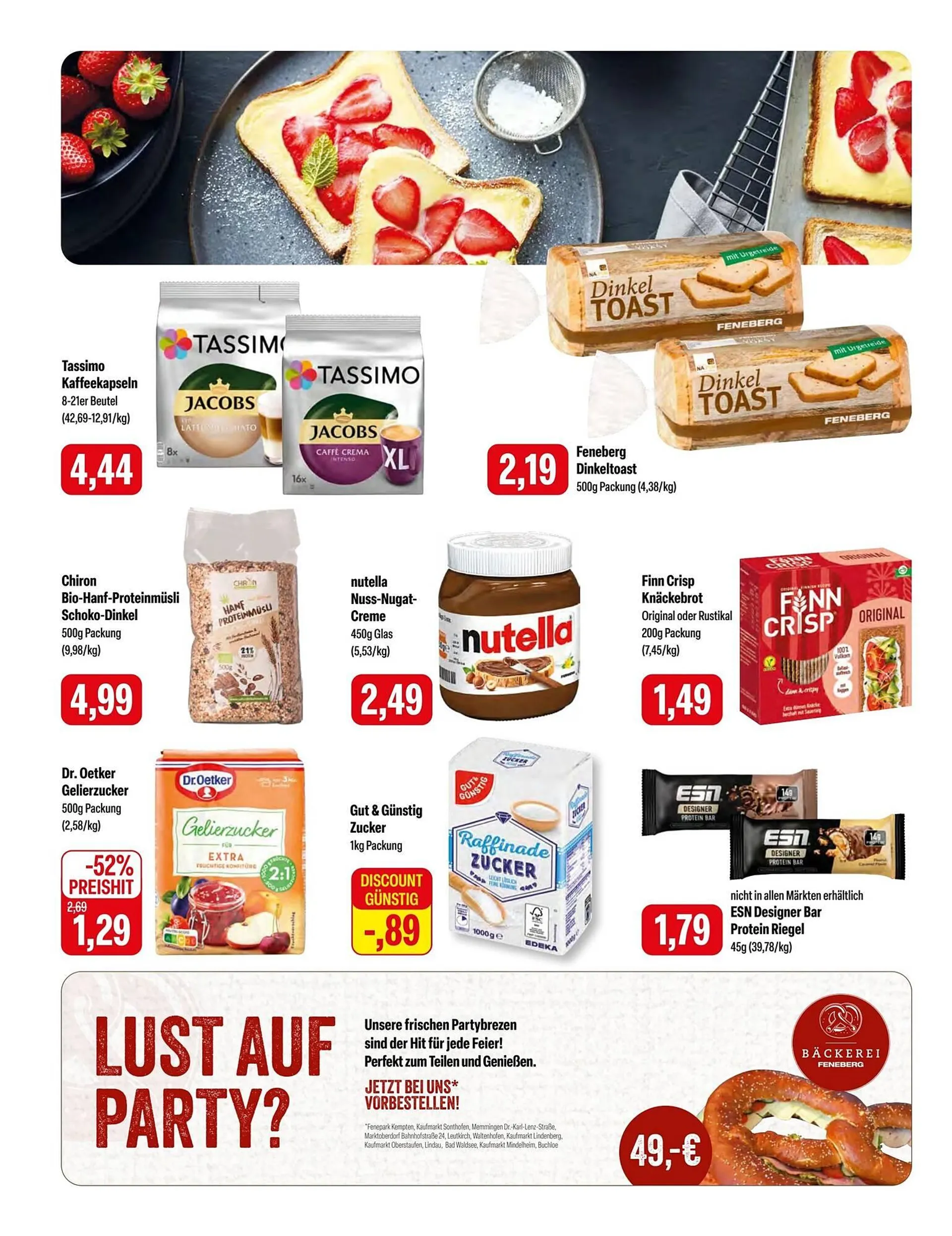 Feneberg Prospekt von 15. Mai bis 19. Mai 2025 - Prospekt seite 12