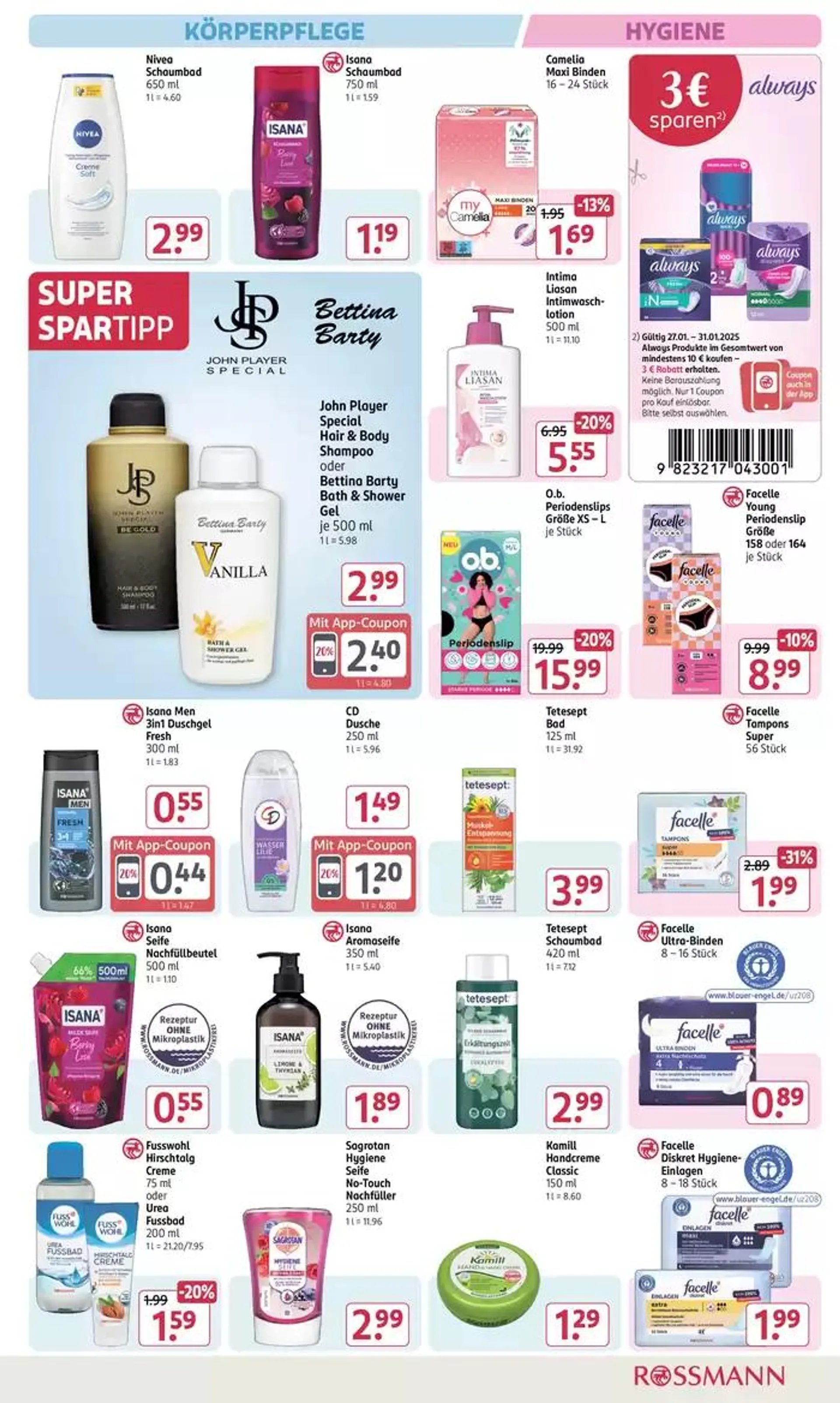 Rossmann katalog von 25. Januar bis 31. Januar 2025 - Prospekt seite 11