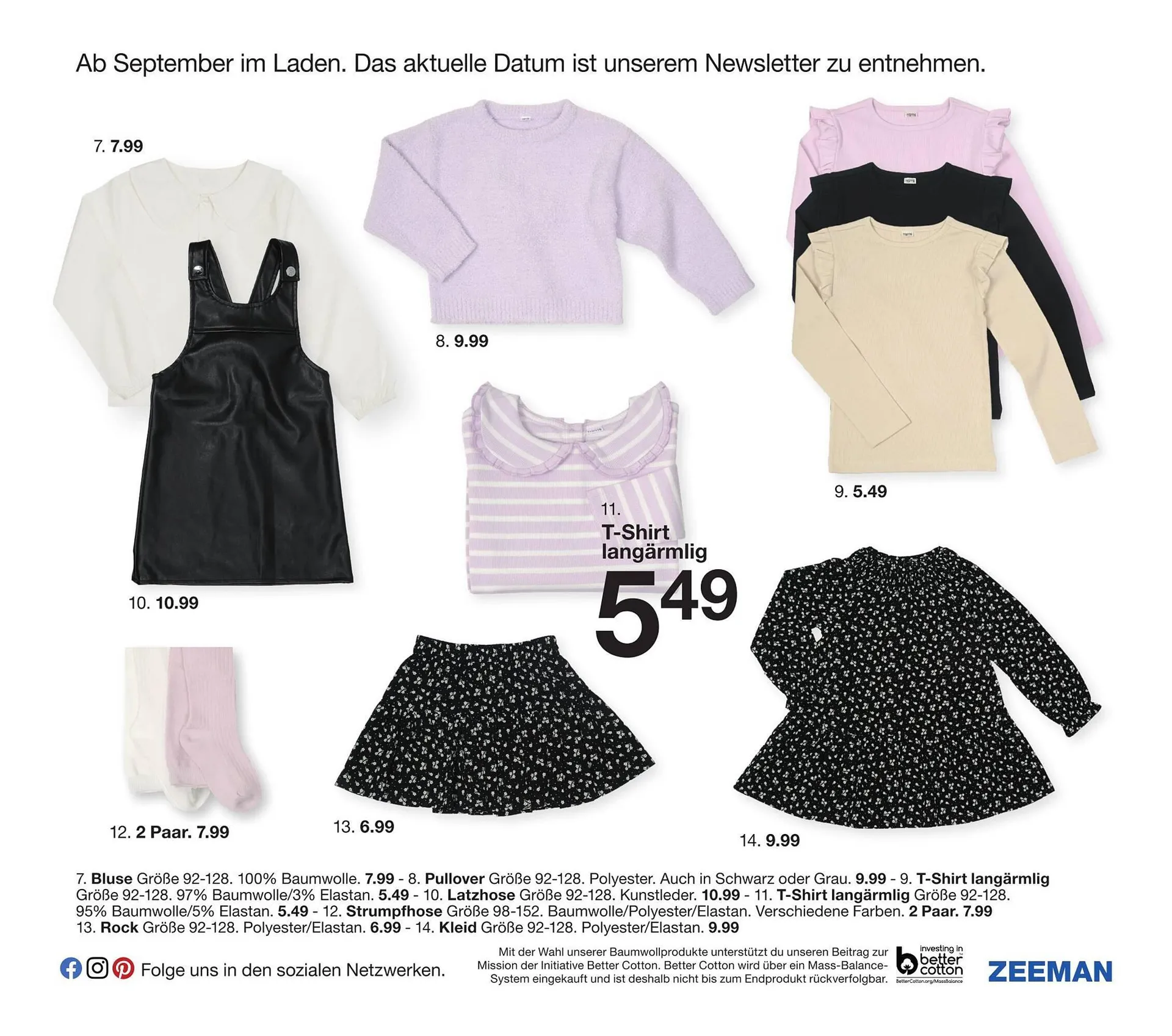 Zeeman Prospekt von 1. September bis 30. November 2024 - Prospekt seite 35