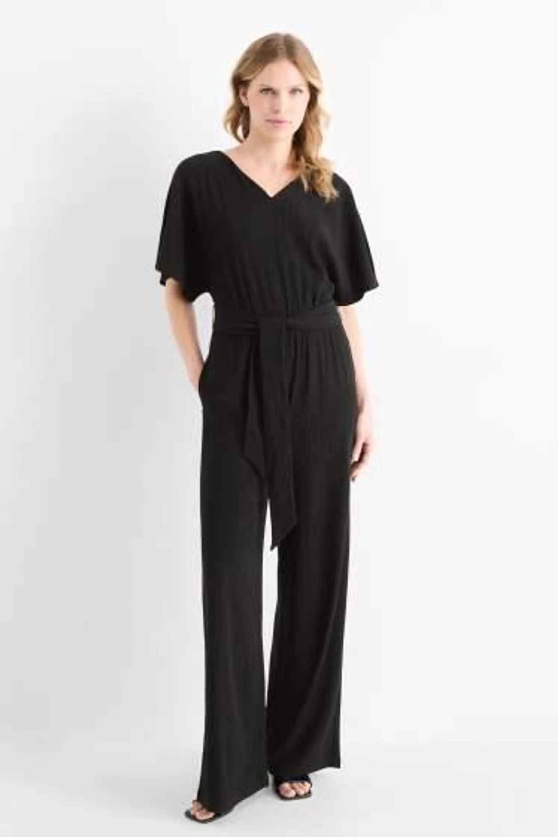 Jumpsuit - textured