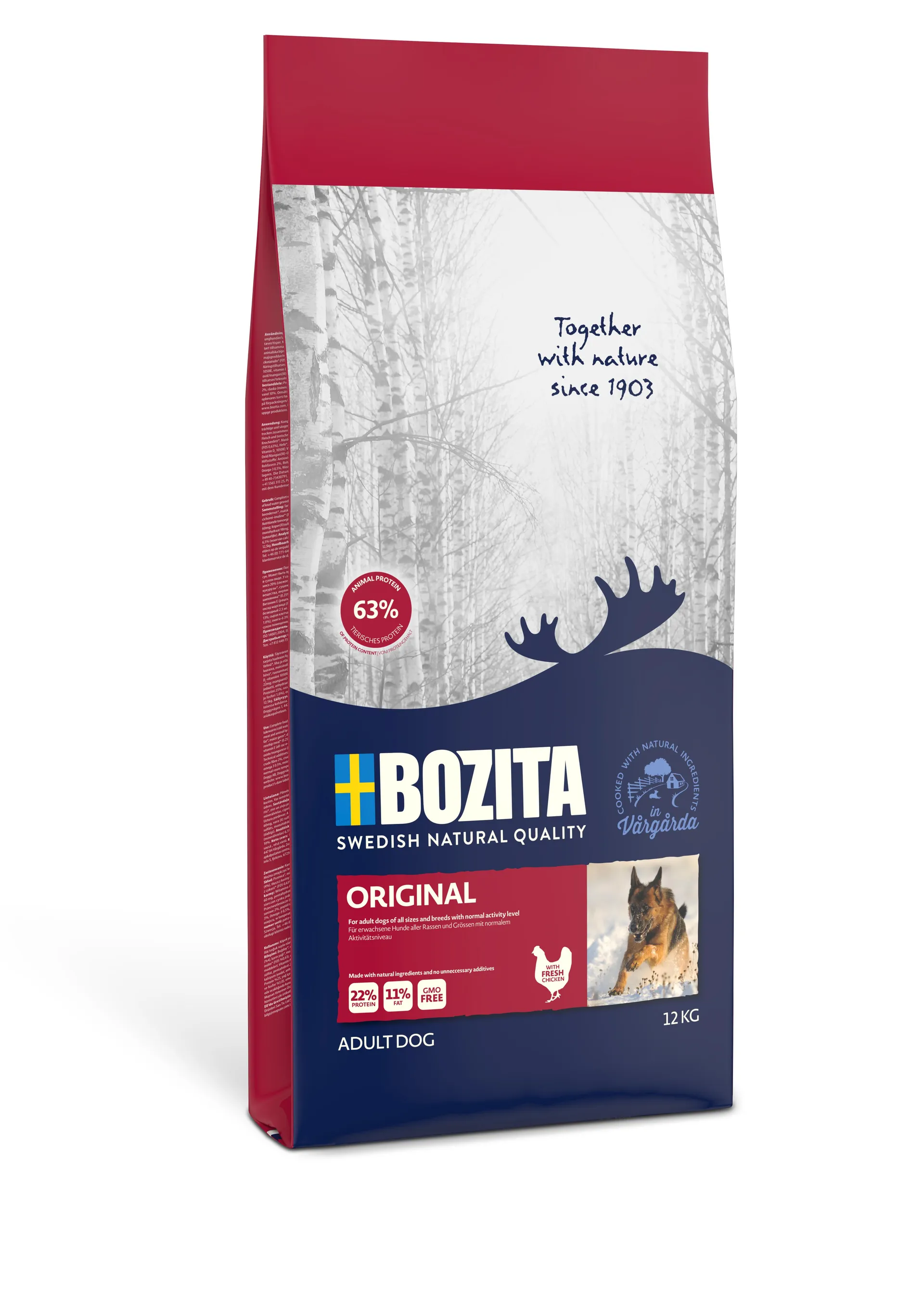 BOZITA Naturals Original 12 kg