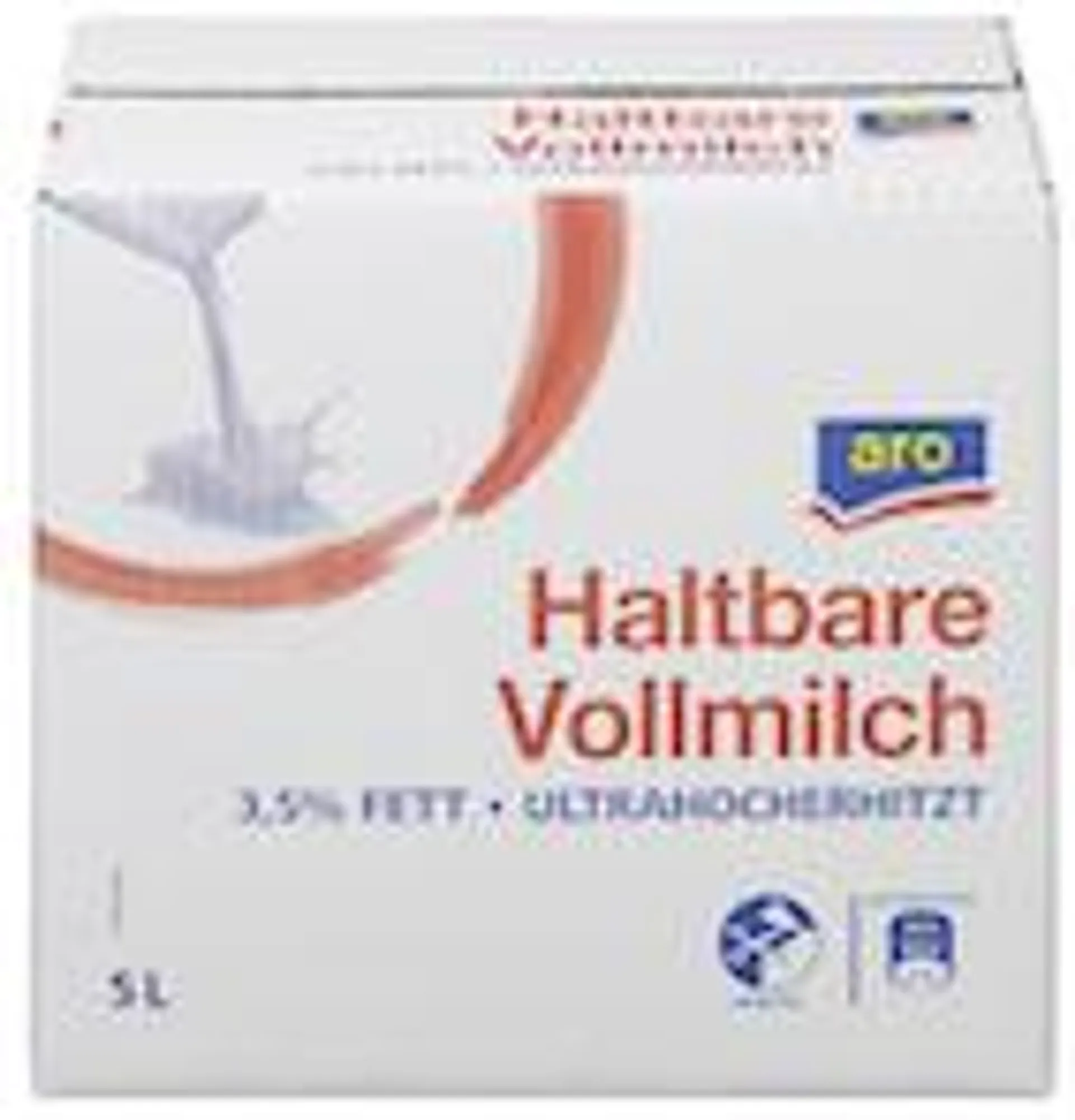 Aro H - Milch 3,5 % Fett (5 l)