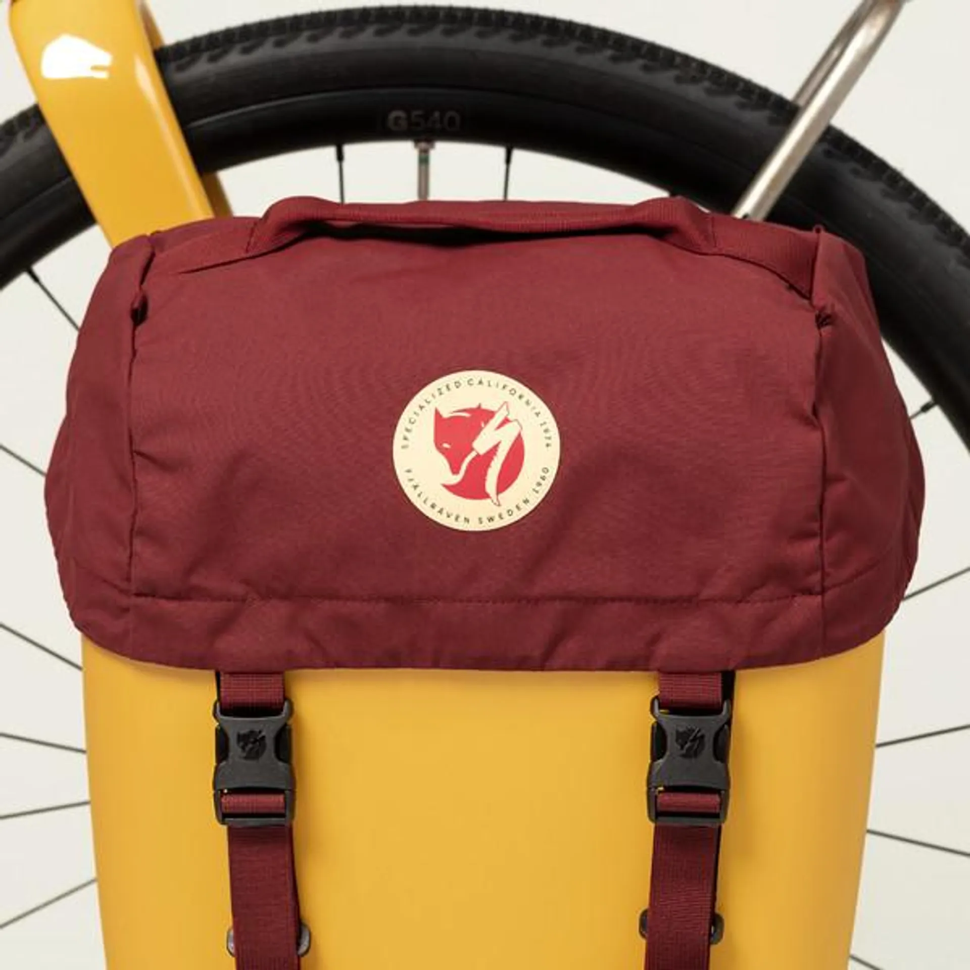 Fjällräven S/F CAVE LID PACK Fahrradtasche OX RED