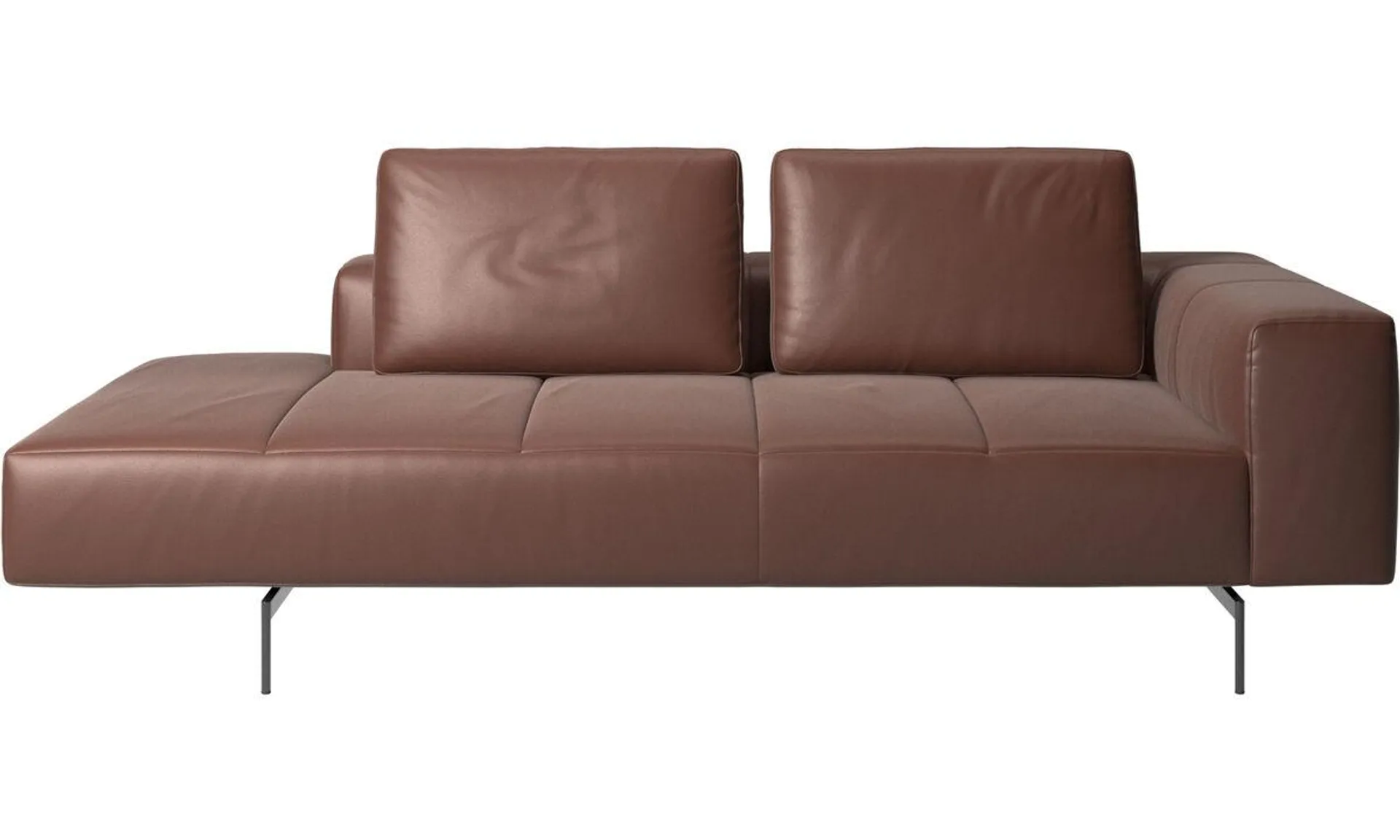 Amsterdam Sofa-Ruhemodul, Armlehne rechts, offenes Ende links