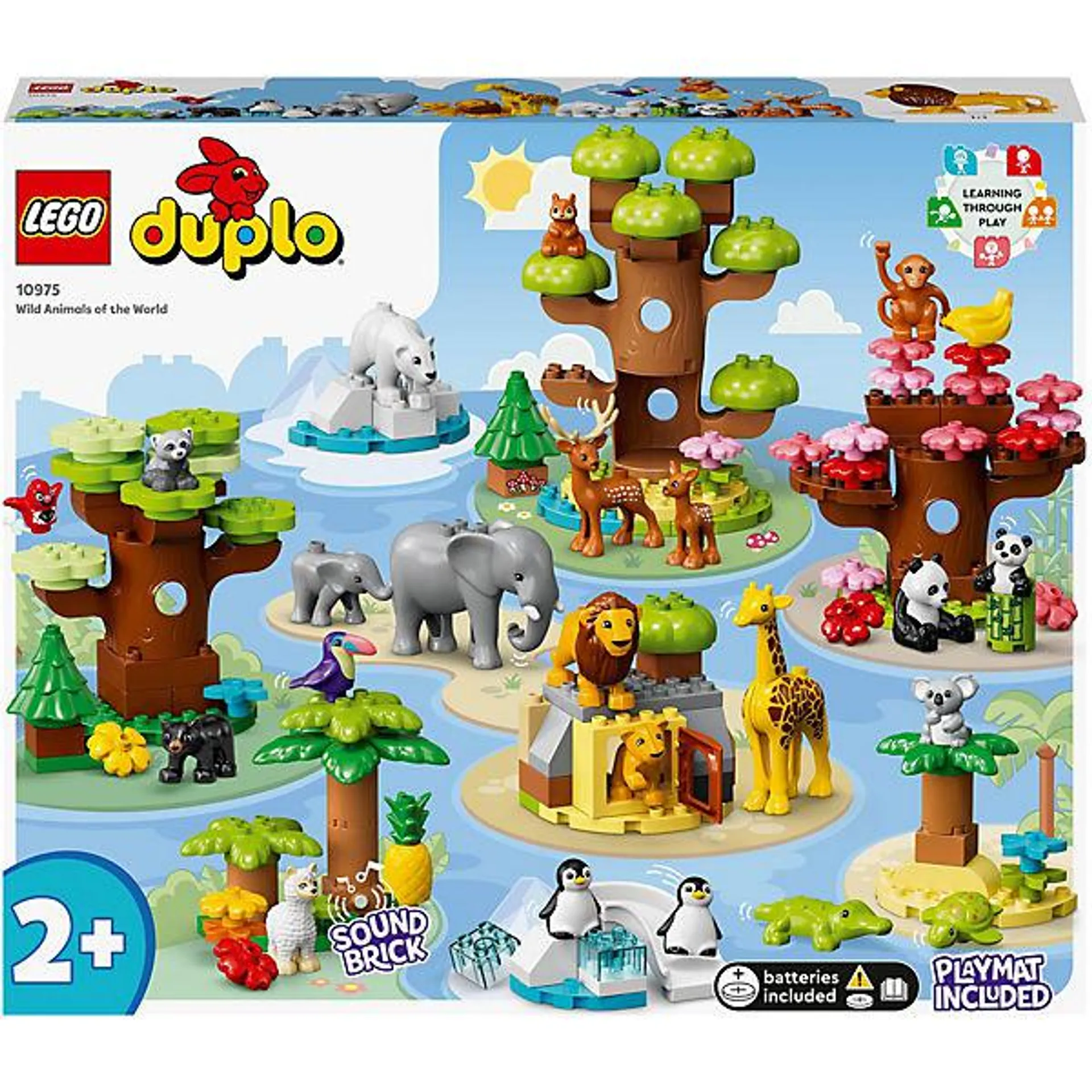LEGO® DUPLO® 10975 Wilde Tiere der Welt
