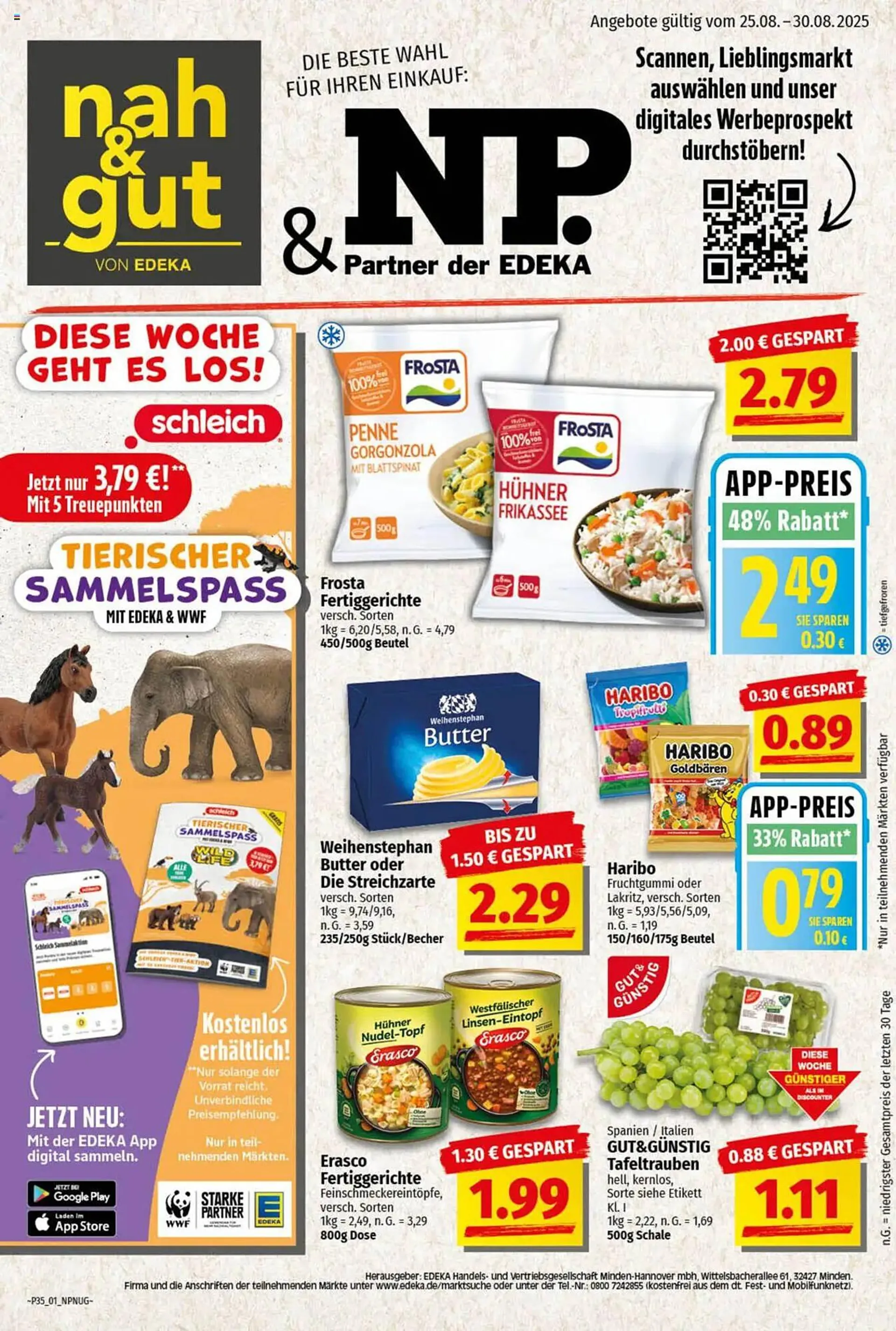 NP Discount Prospekt von 25. August bis 30. August 2025 - Prospekt seite 1