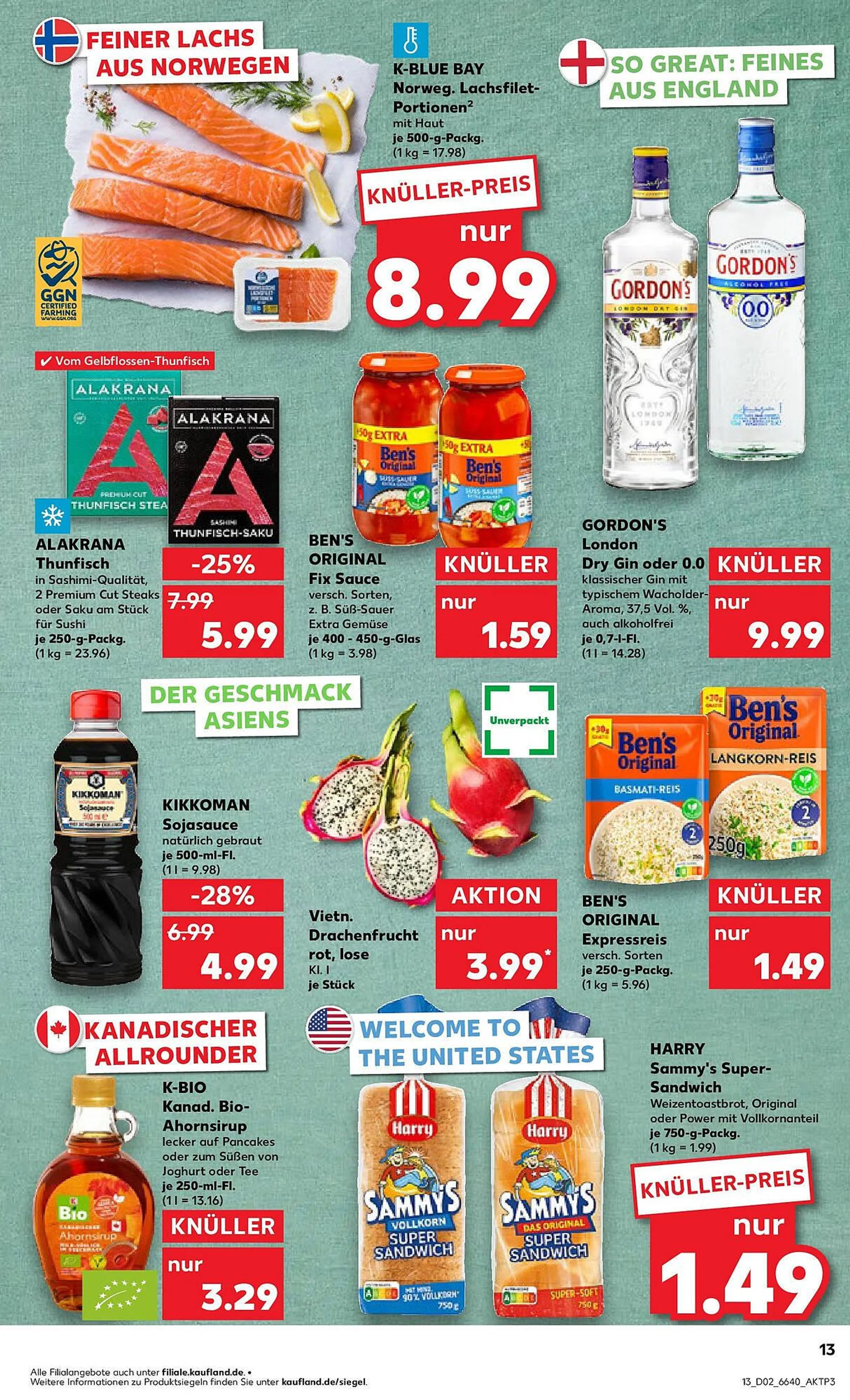 Kaufland Prospekt von 9. Januar bis 15. Januar 2025 - Prospekt seite 13