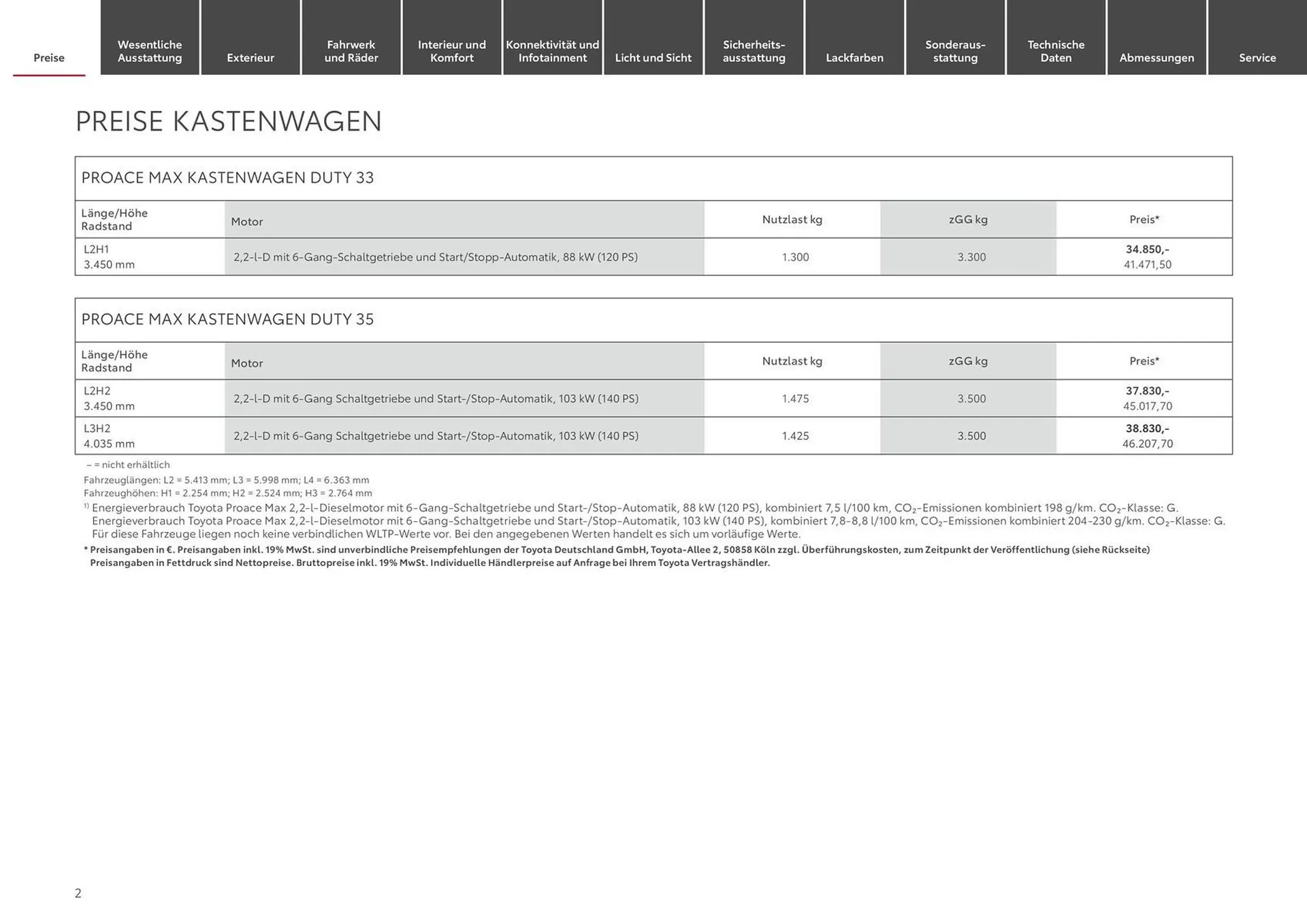 Toyota Prospekt von 28. August bis 28. August 2025 - Prospekt seite 2