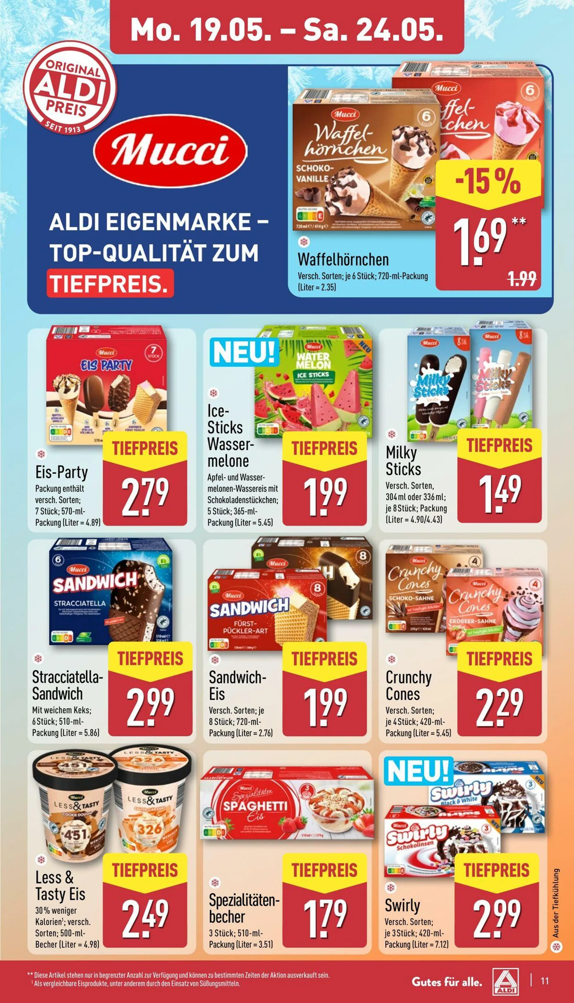 Aldi-Nord von 12. Mai bis 17. Mai 2025 - Prospekt seite 15