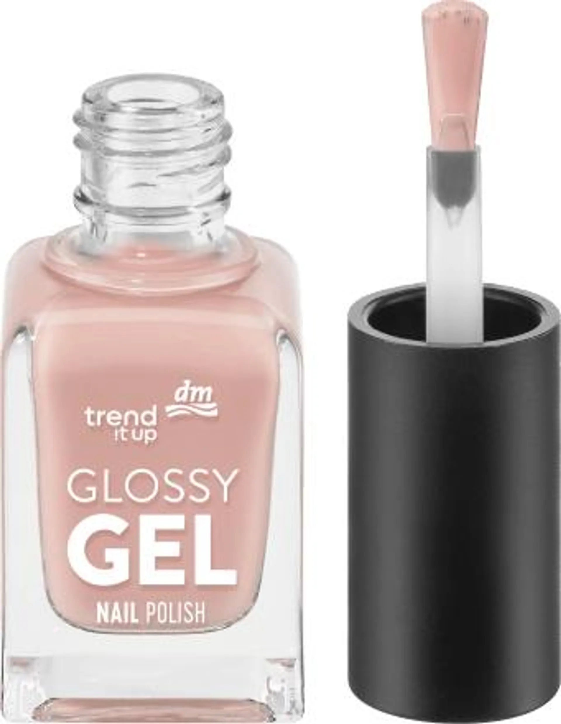 Nagellack Glossy Gel 230 Peachy Nude, 11 ml