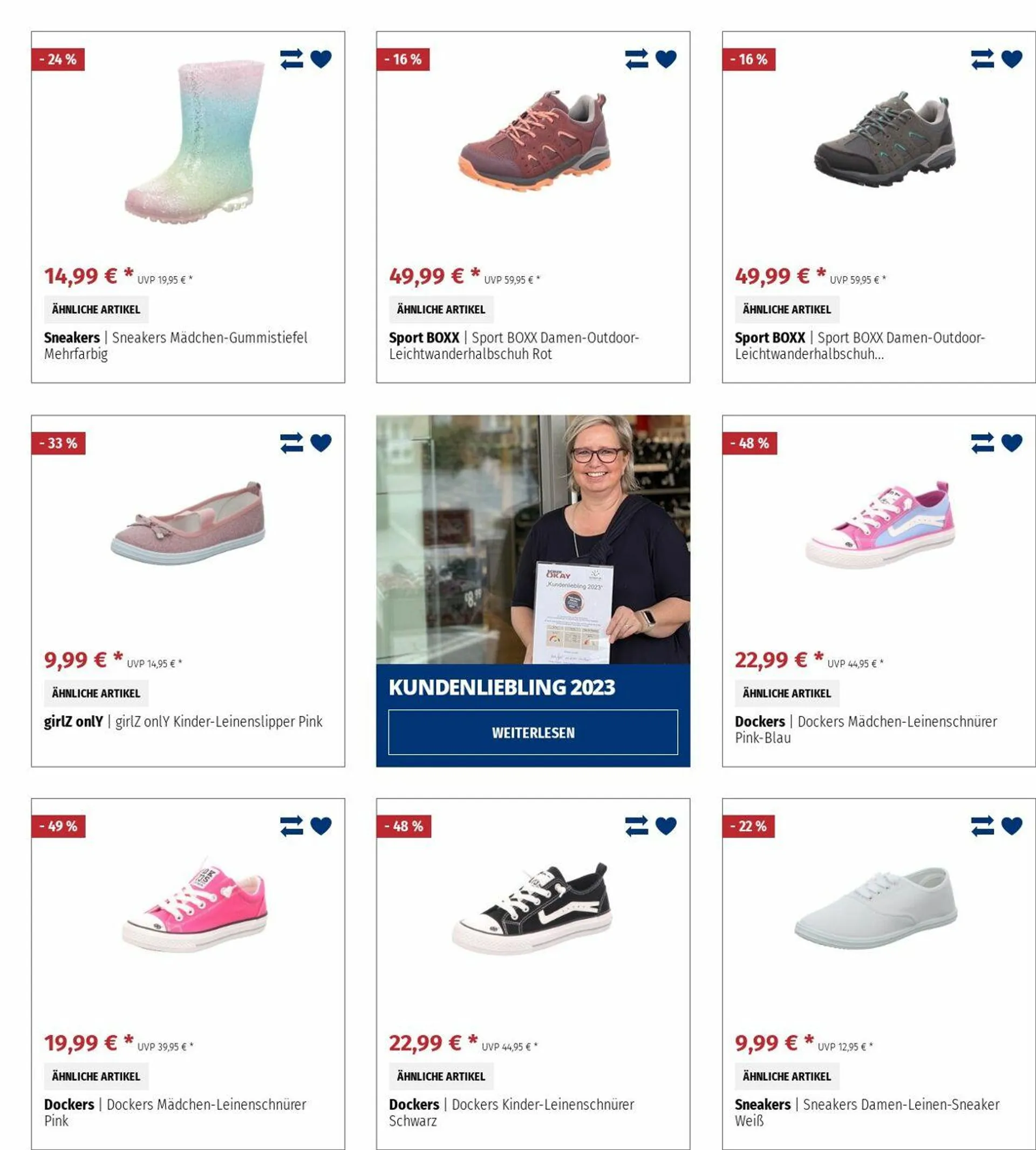 SCHUH OKAY Aktueller Prospekt von 24. Juni bis 3. Juli 2024 - Prospekt seite 49