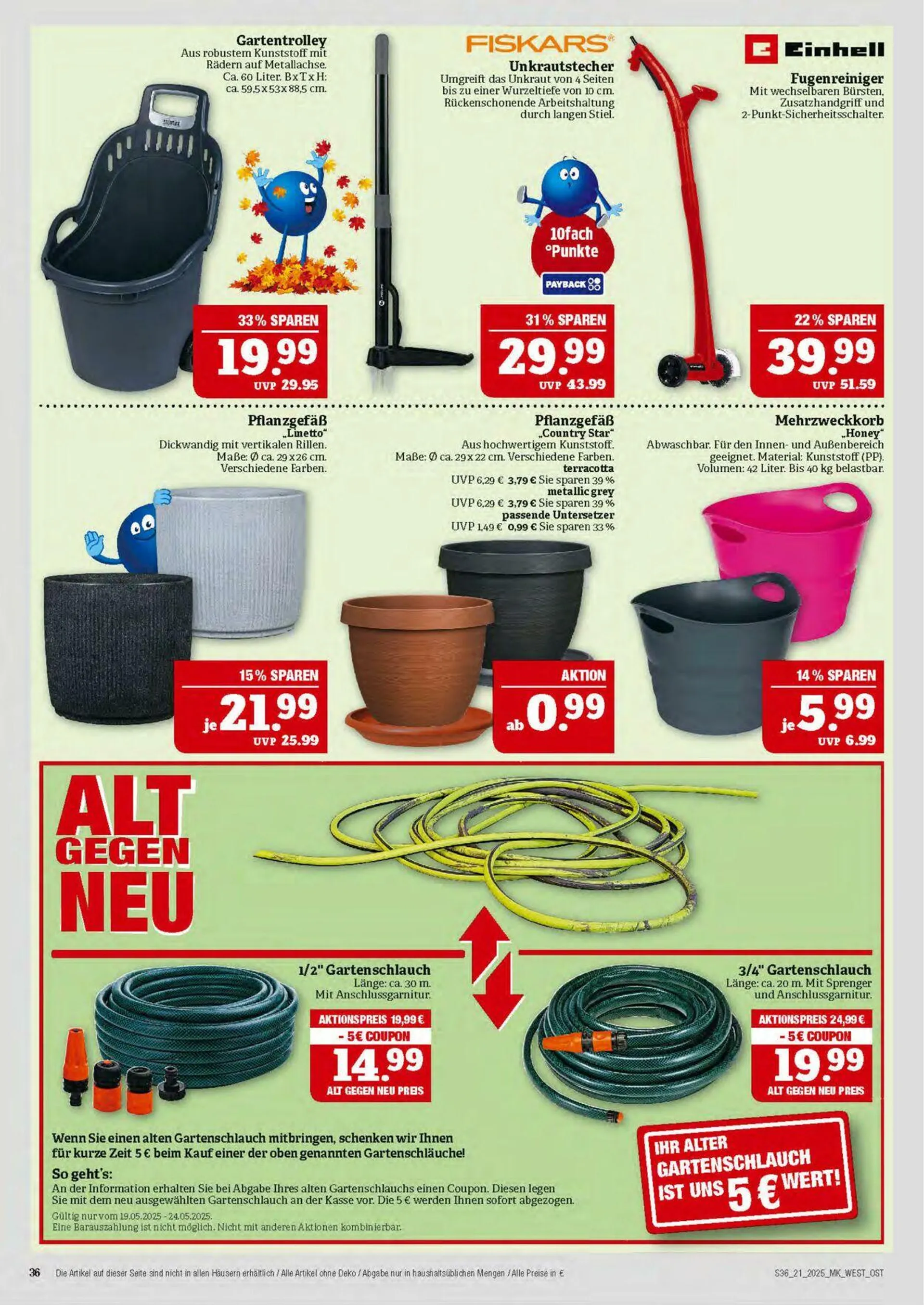Marktkauf - Nürnberg-Thon Aktueller Prospekt von 19. Mai bis 24. Mai 2025 - Prospekt seite 36