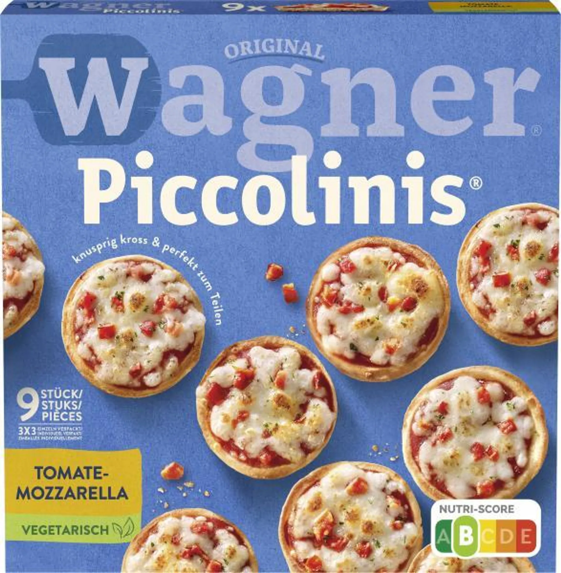 Original Wagner Pizza Steinofen Piccolinis Tomate-Mozzarella