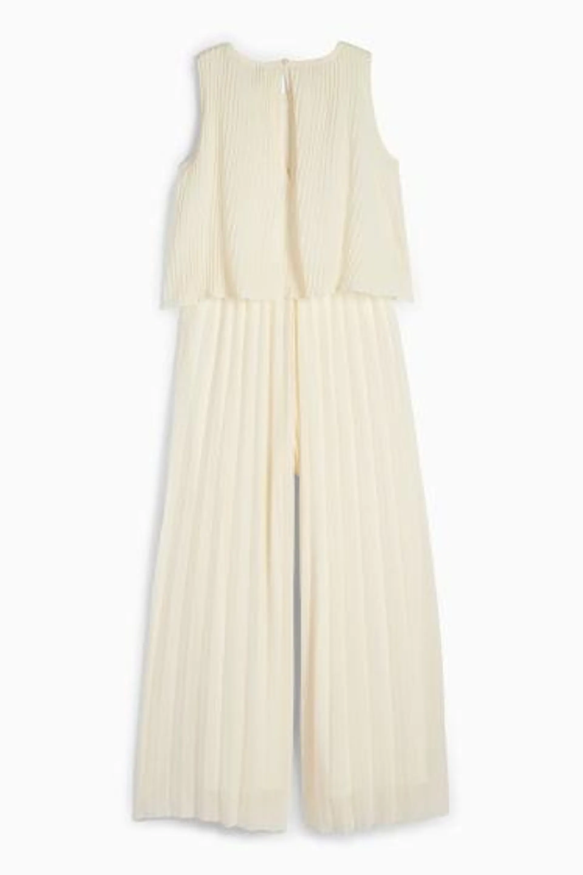 Pleated jumpsuit