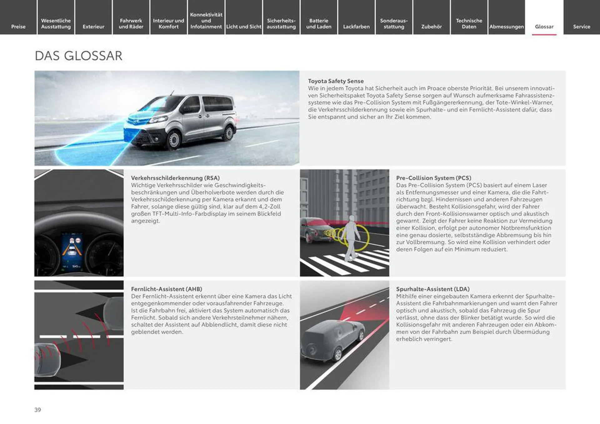 Toyota Proace/Proace Electric von 20. März bis 20. März 2025 - Prospekt seite 39