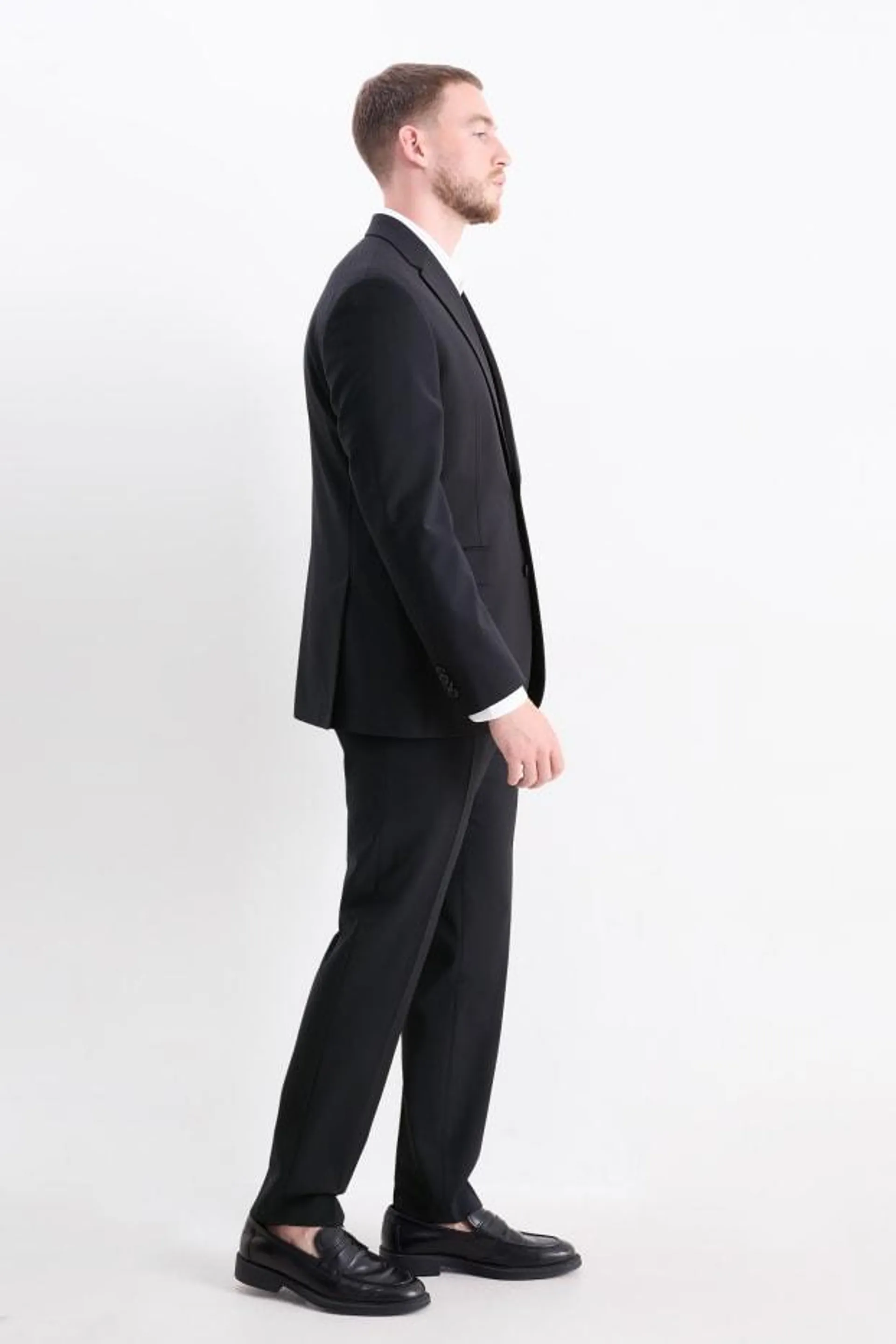 Mix & match suit trousers - regular fit - Flex - wool blend