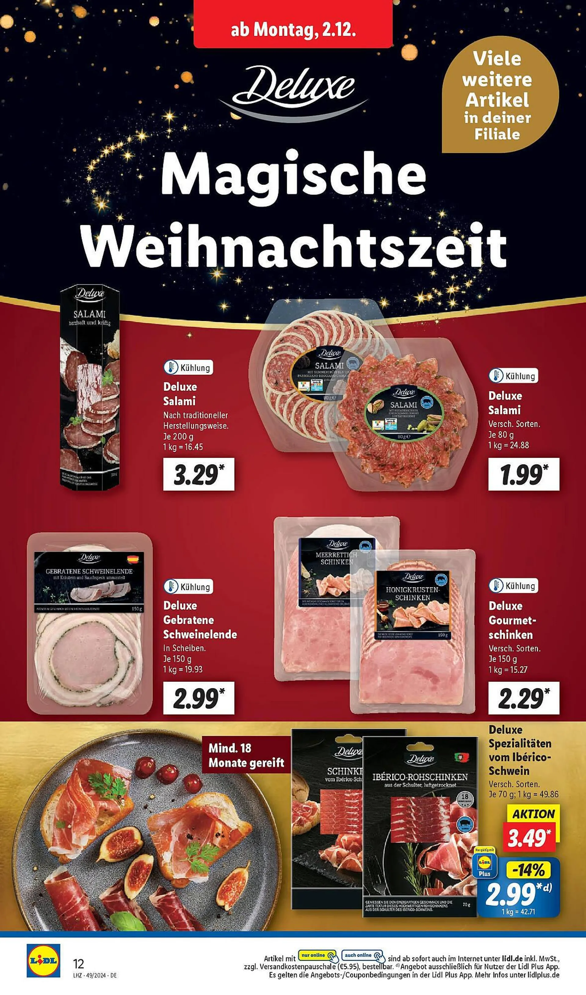 Lidl Prospekt von 9. Dezember bis 14. Dezember 2024 - Prospekt seite 16