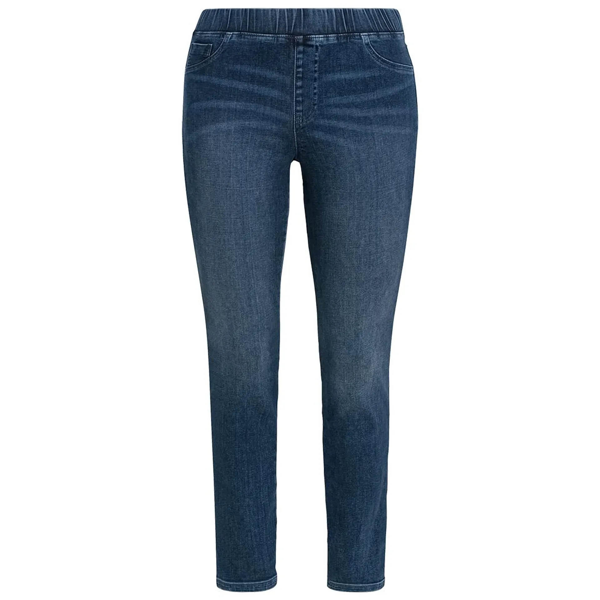 Damen Jeggings mit Used-Waschung