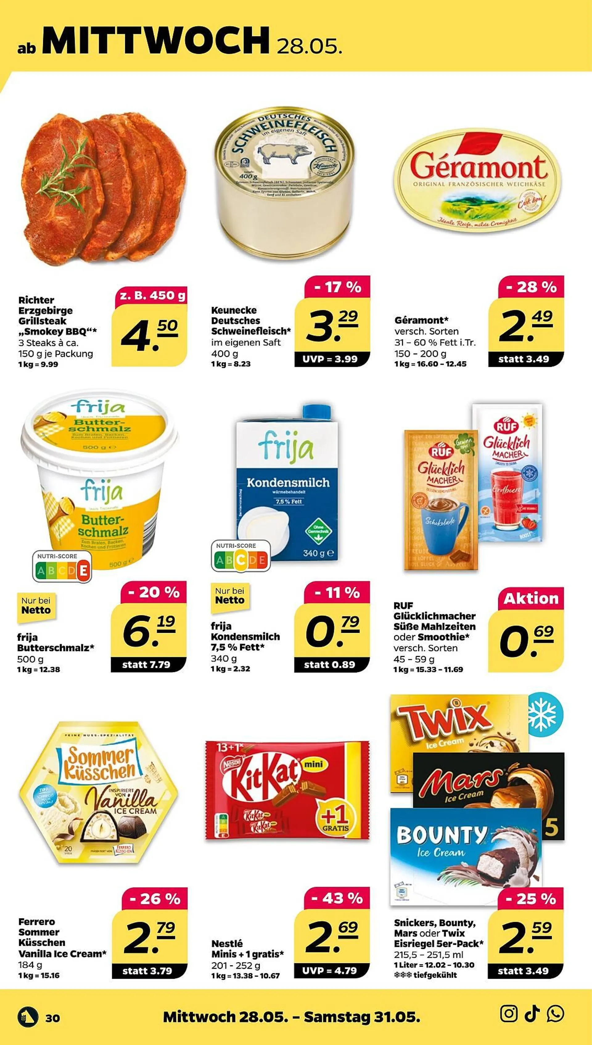 NETTO Prospekt von 26. Mai bis 31. Mai 2025 - Prospekt seite 30