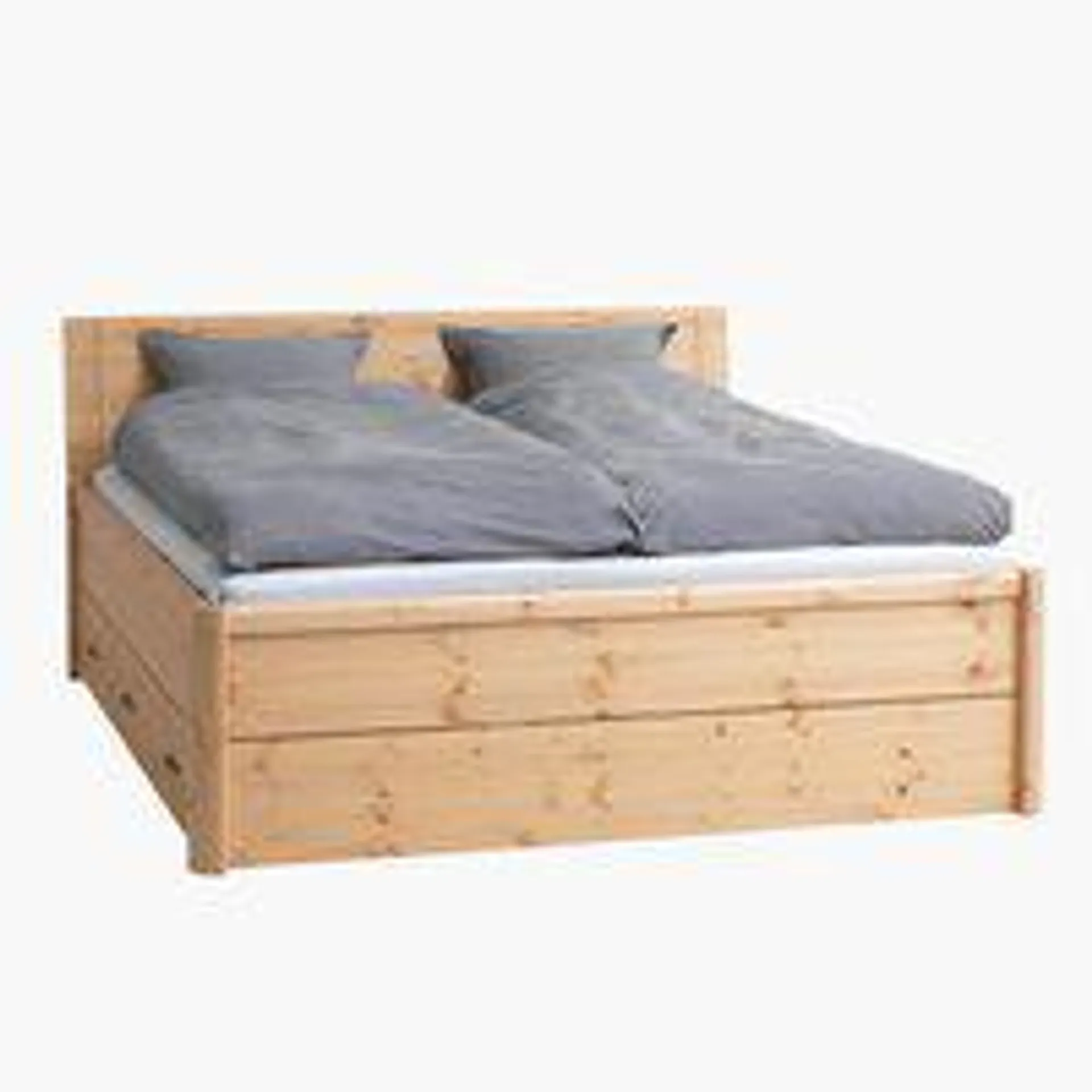 Bettgestell LYNGBY 140x200 gebeizte Kiefer
